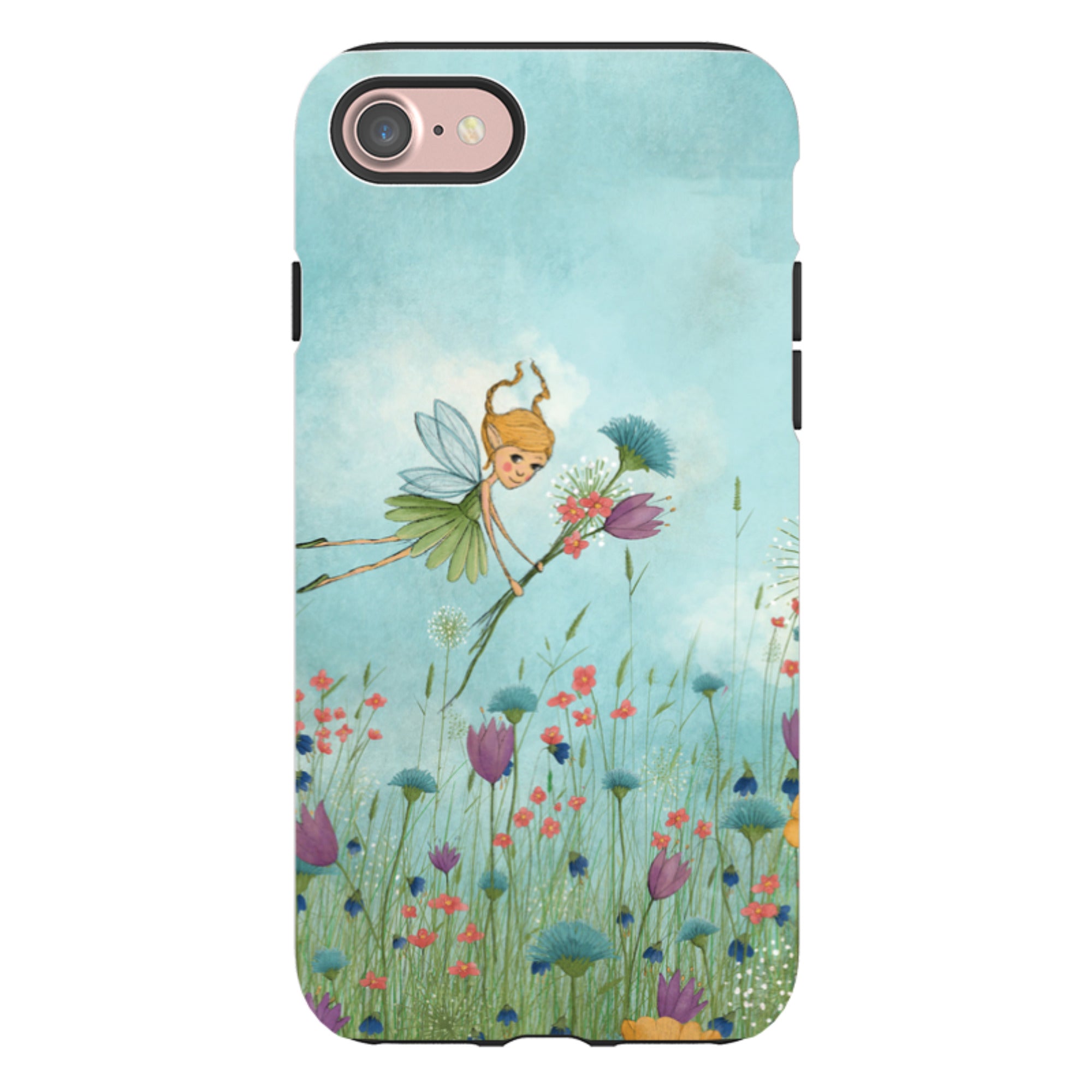iPhone Tough Case - Flower Fairy By Maja Lindberg