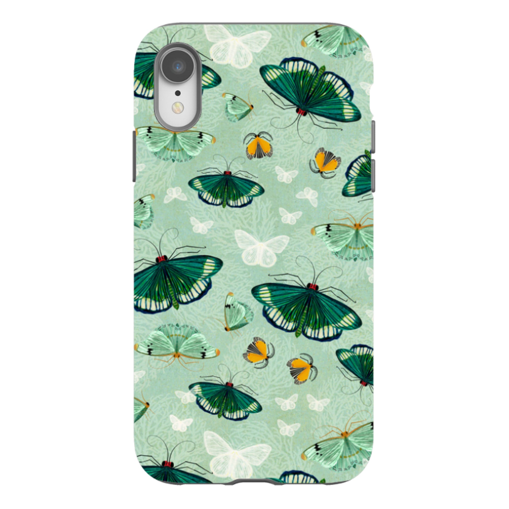 iPhone Tough Case - Night Flutter By Katherine Quinn