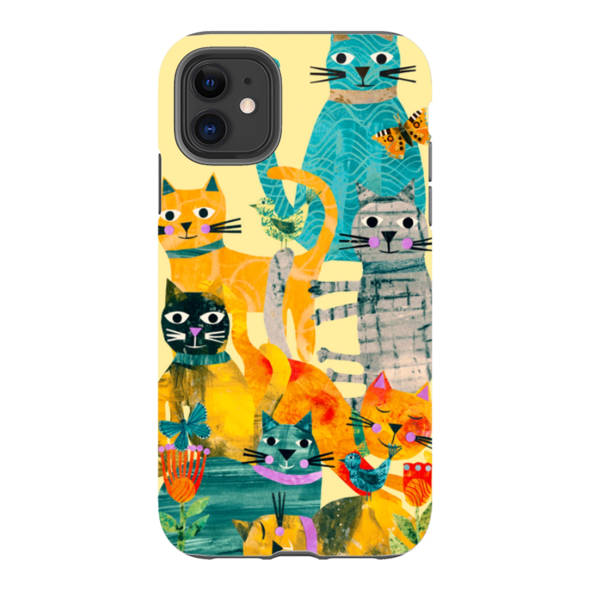 iPhone Case - Cat Party III By Tracey English