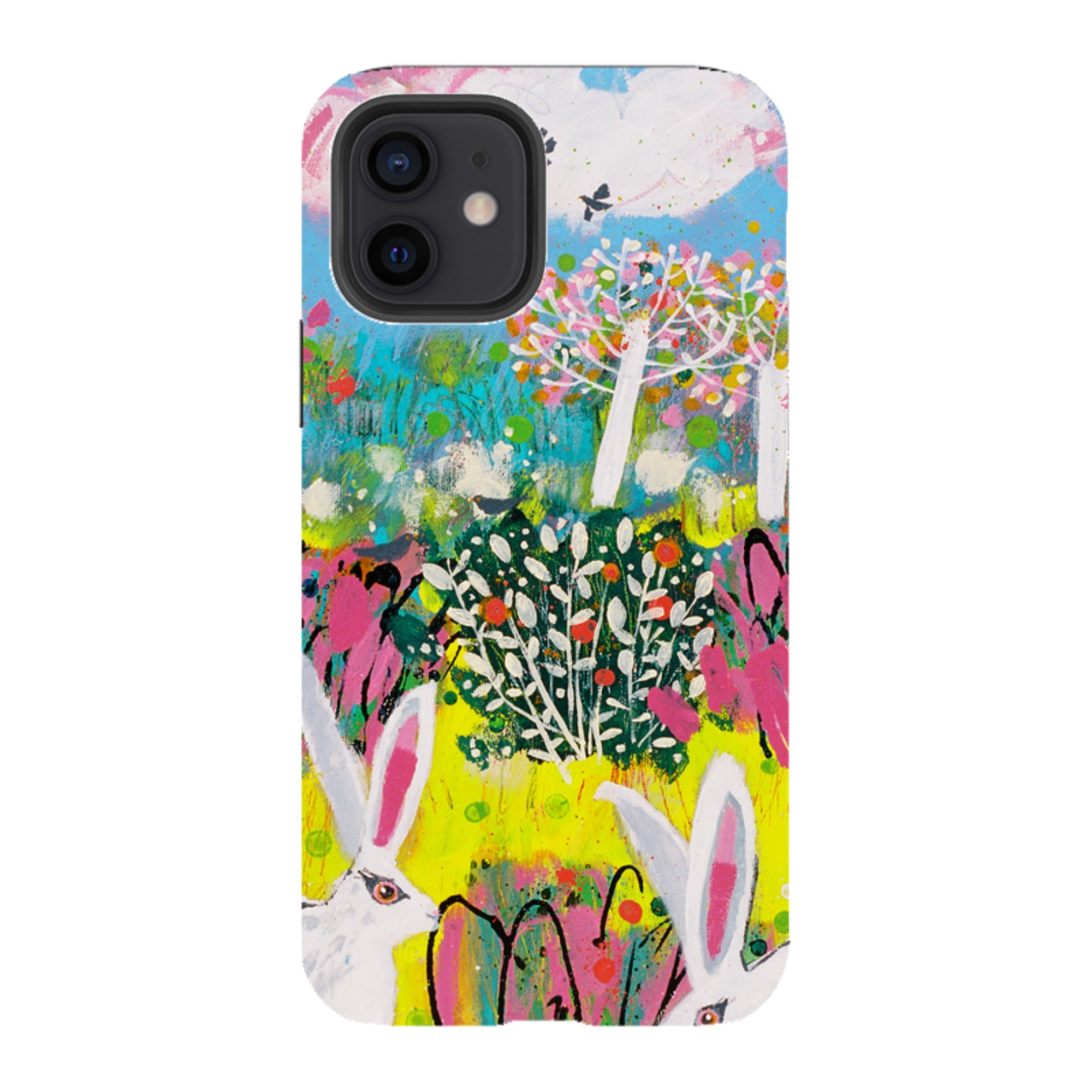 iPhone Tough Case - Bunnies By Claire West