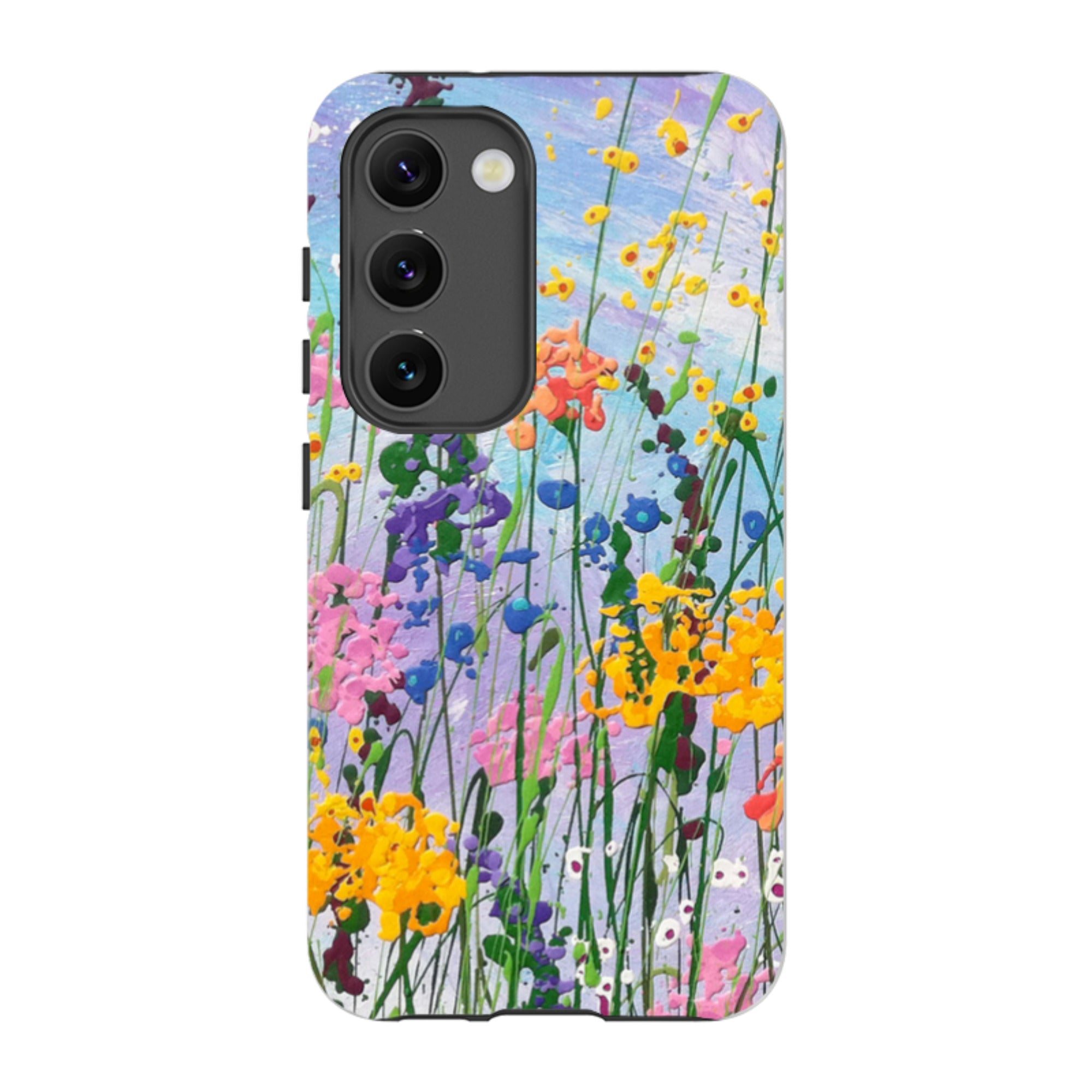 Samsung Tough Case - Wildflowers At Play By Linda Calvert Jacobson