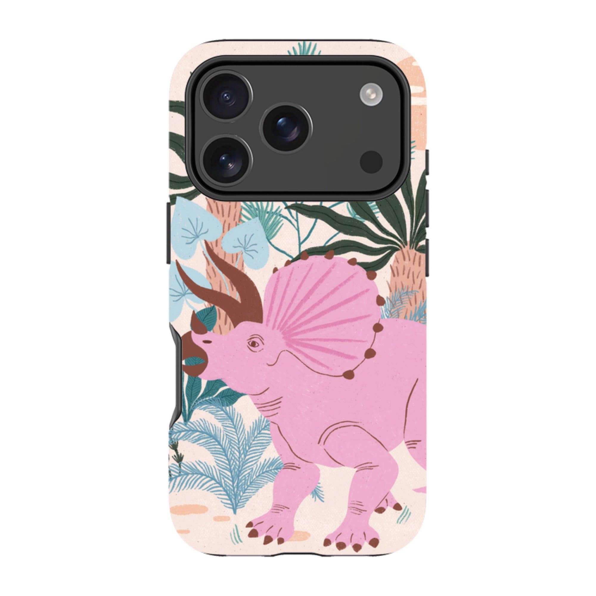 iPhone Tough Case - Triceratops By Meghann Rader