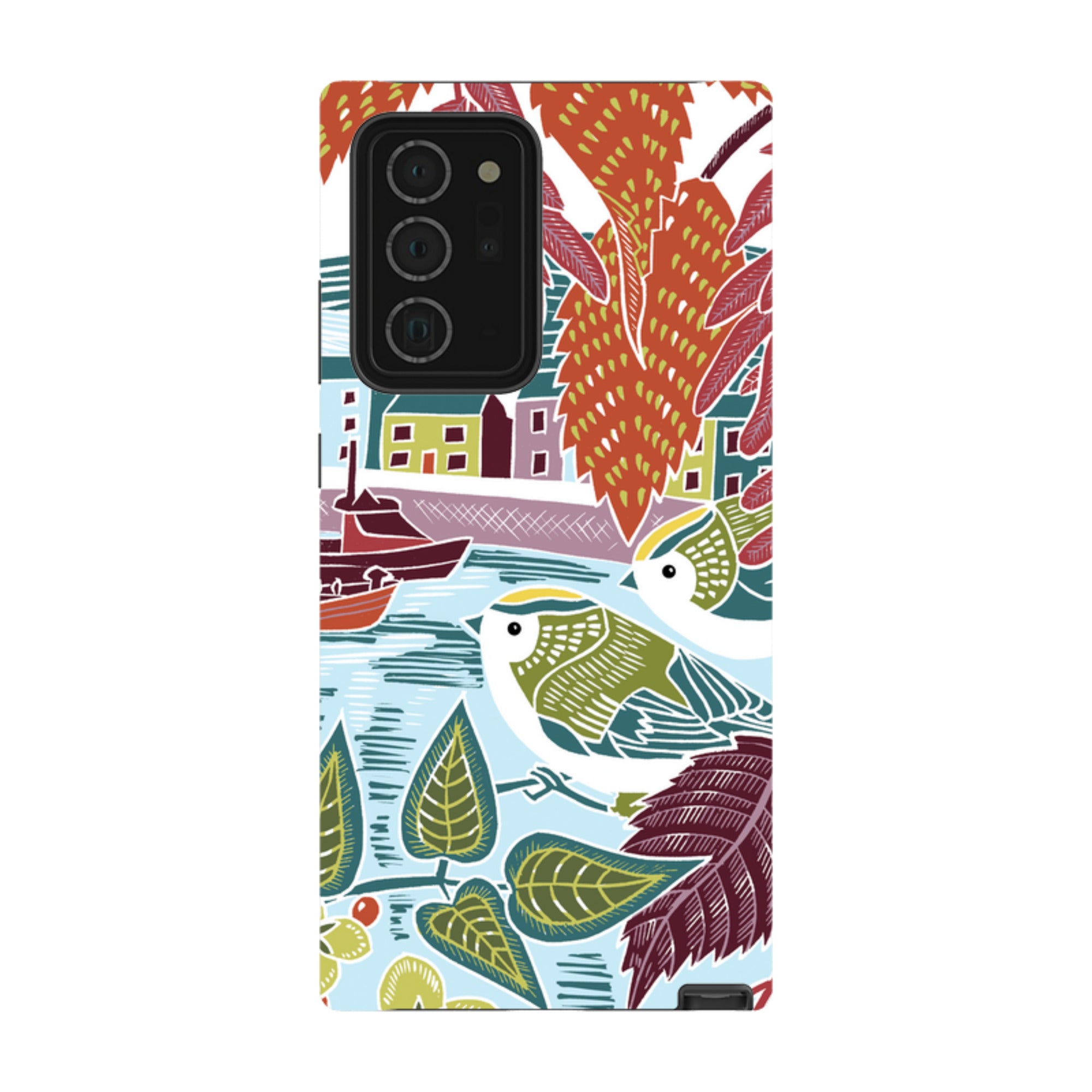 Samsung Tough  Case - Goldcrests Harbour By Kate heiss