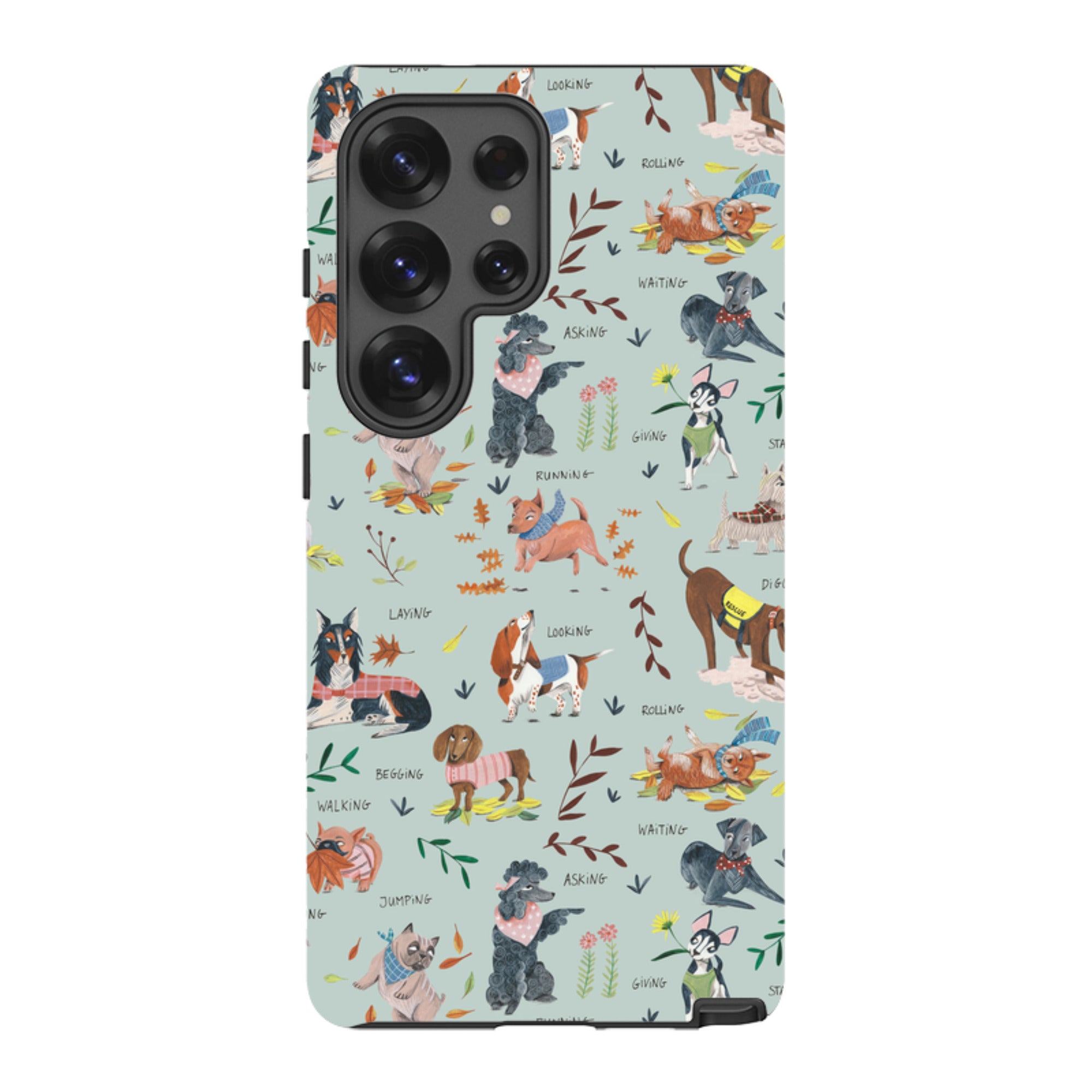 Samsung Tough Case - Dog Pattern II By Caroline Bonne Muller