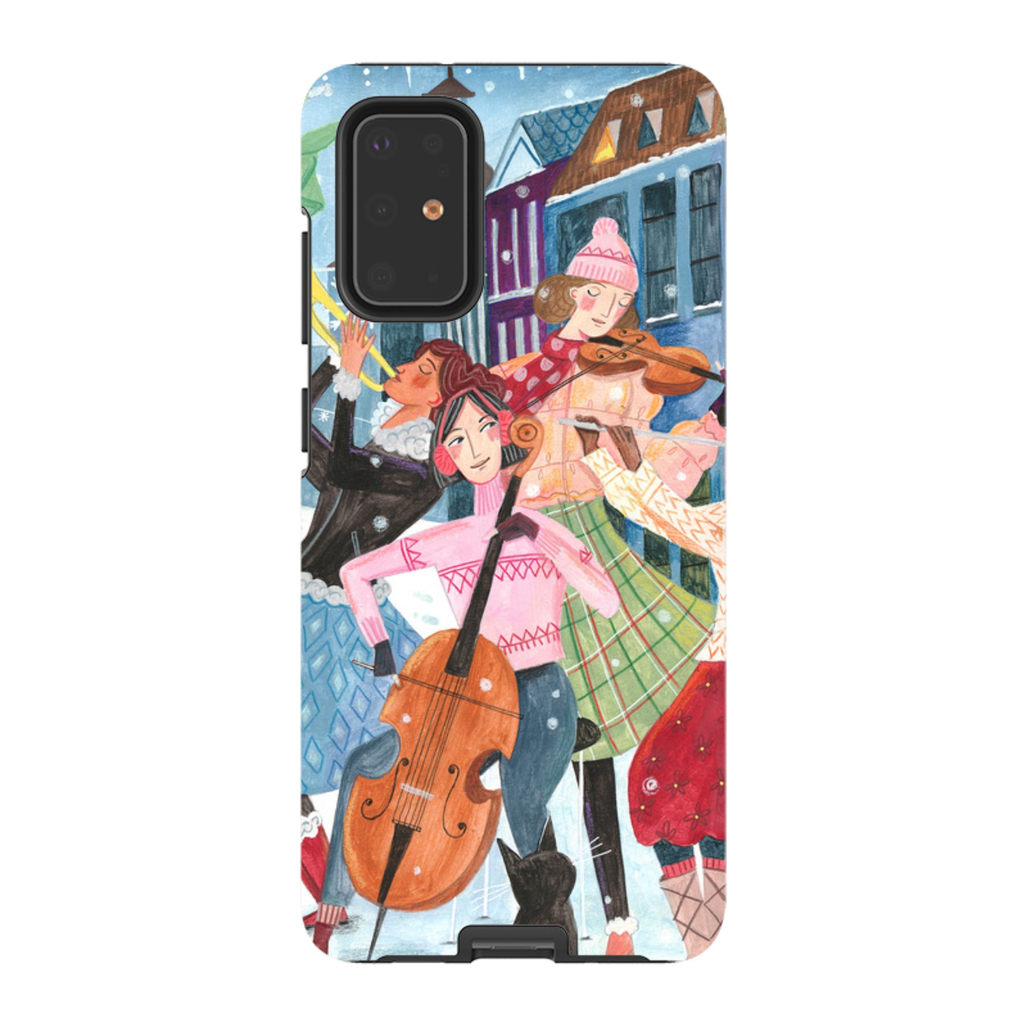 Samsung Tough Case - Musical Winter By Caroline Bonne Muller
