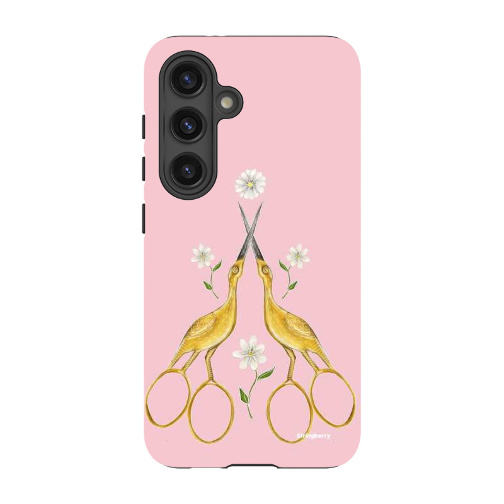 Samsung Tough Case - Heron Scissors By Catherine Rowe