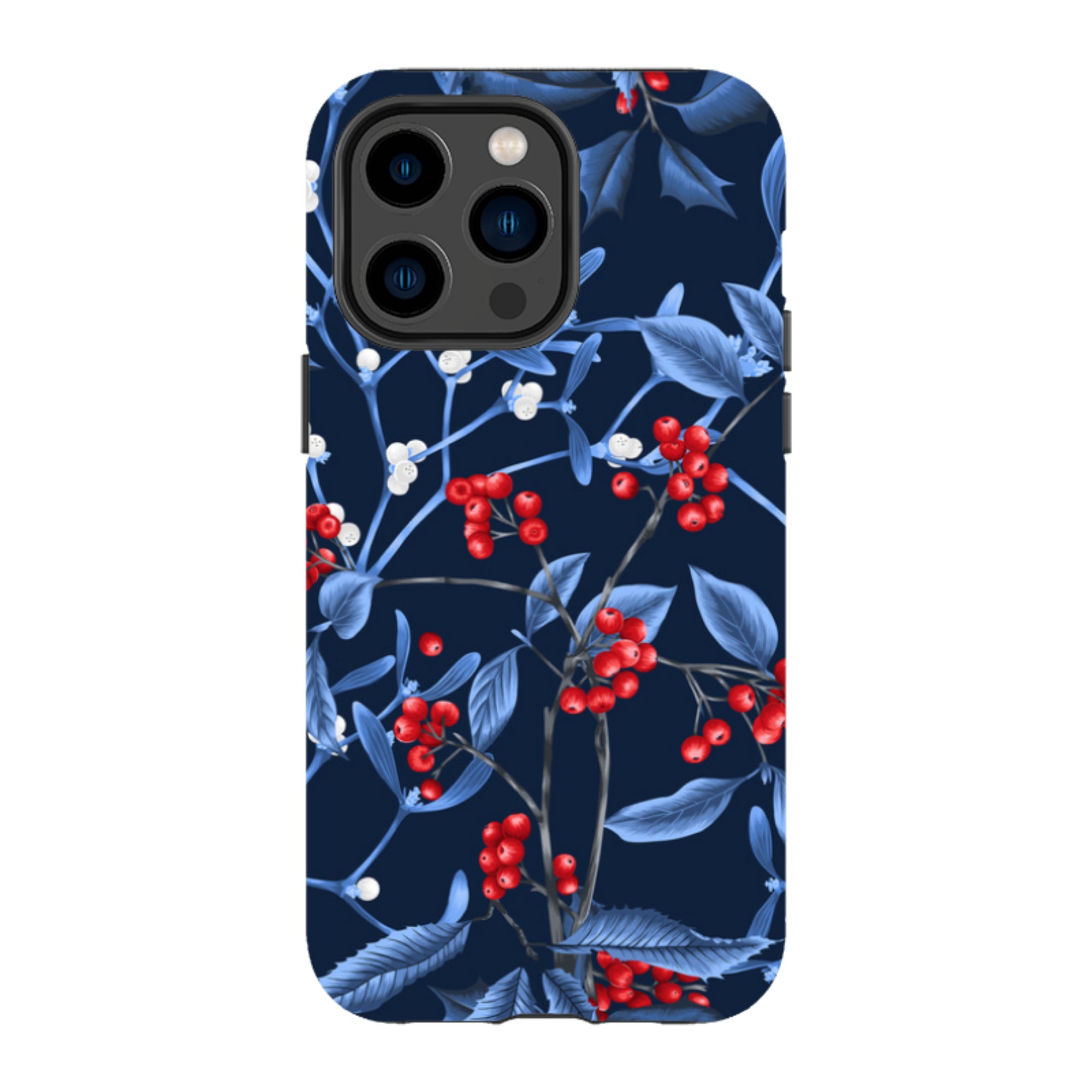 iPhone Tough Case - Magical Xmas Blue