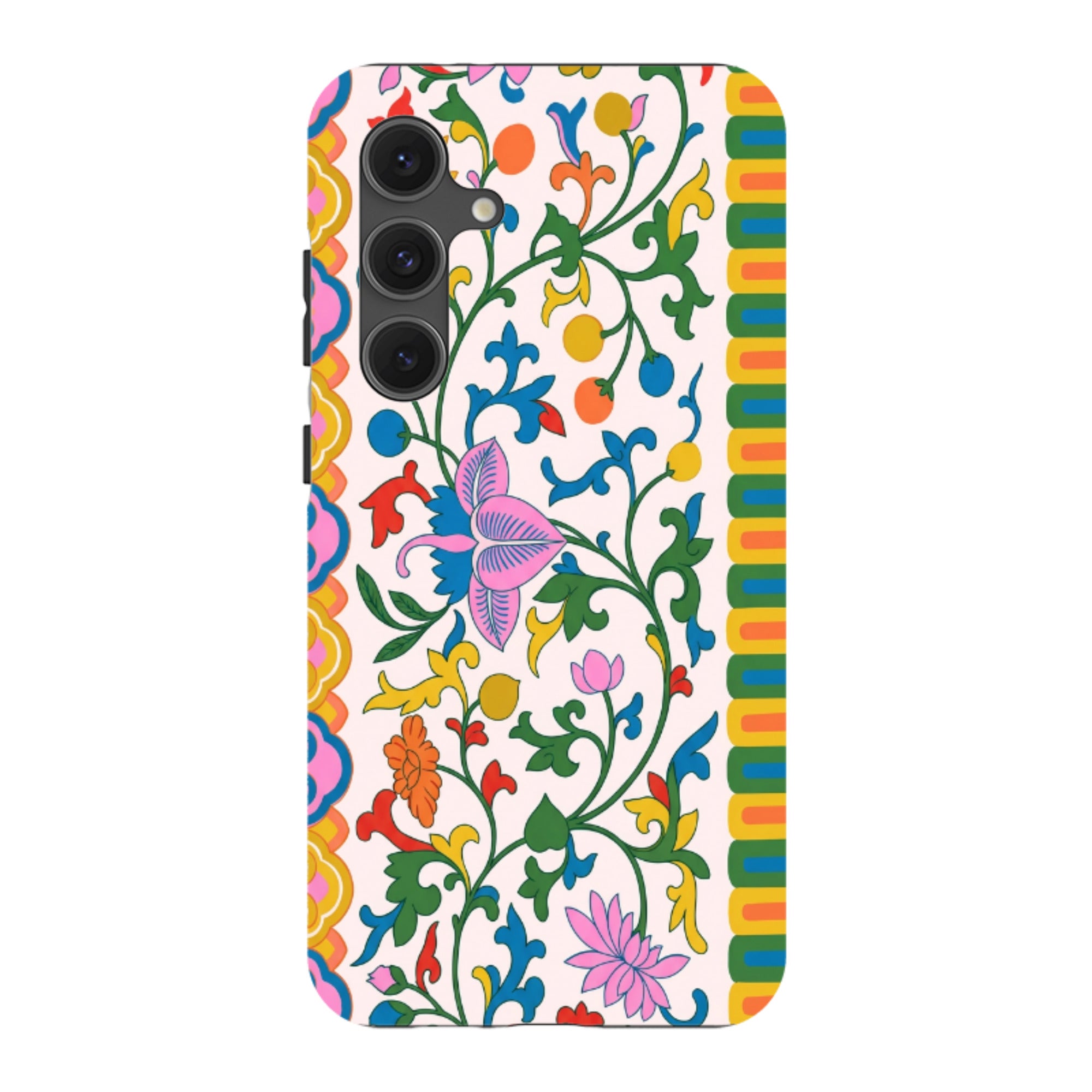 Samsung Tough Case - Vintage Asian Silk Tapestry
