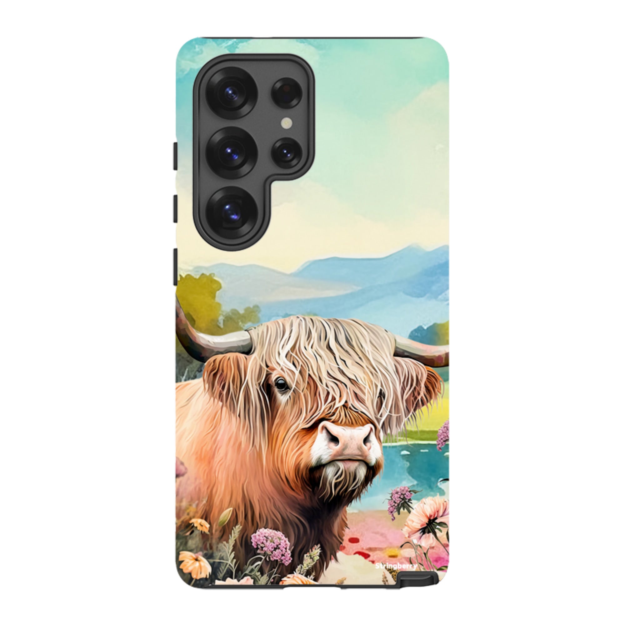 Samsung Tough Case - Highland Cow I