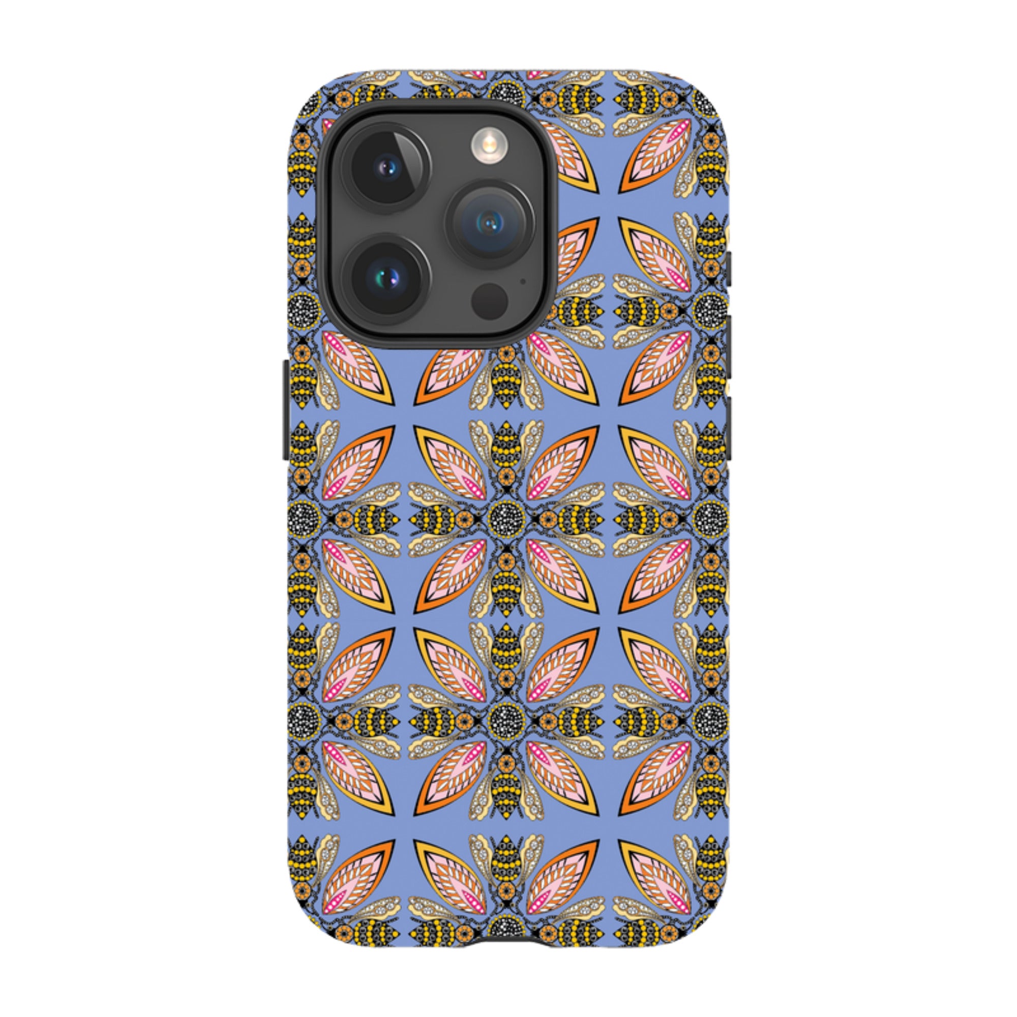 iPhone Tough Case - Bees By Patternistas