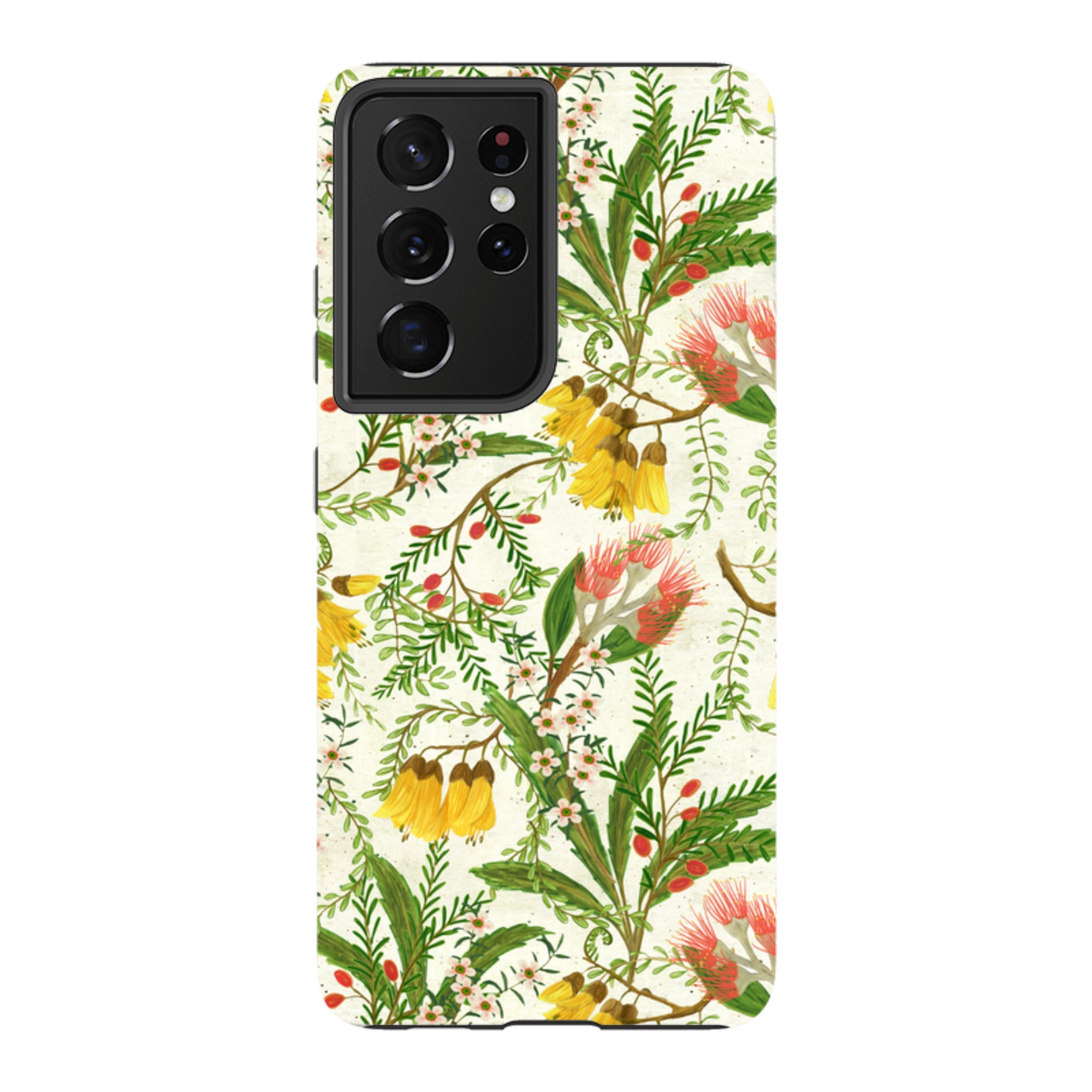 Samsung Tough Case - Kowhai And Bottle Brush By Katherine Quinn