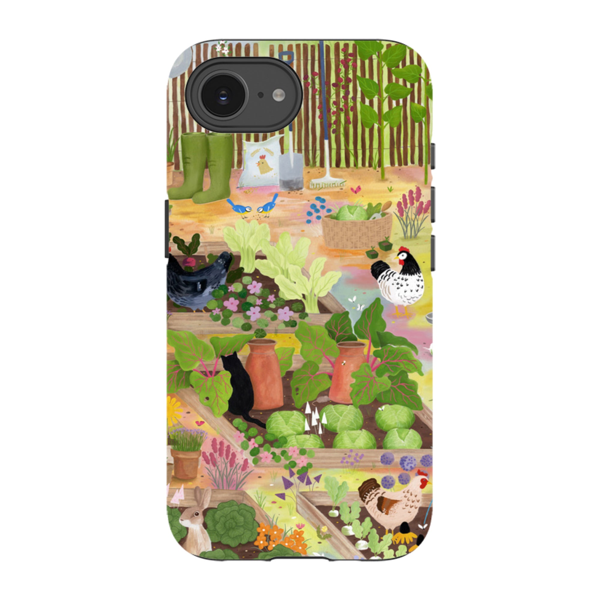 iPhone Tough Case - Home Grown II By Bex Parkin