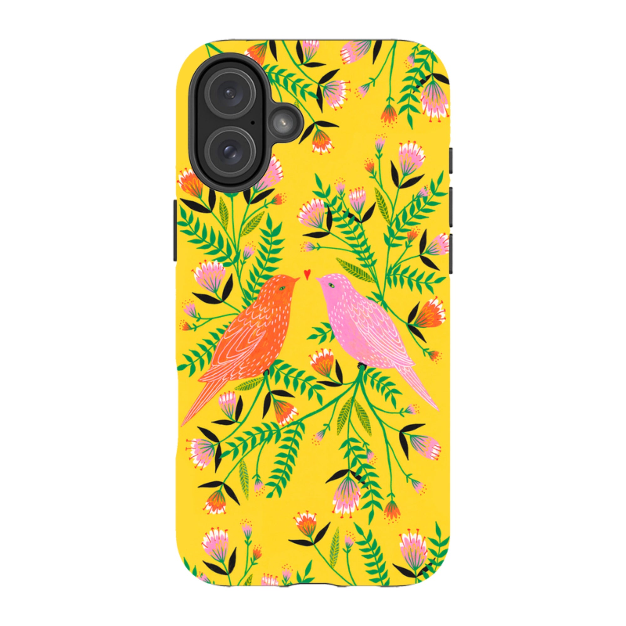iPhone Tough Case - Love Birds By Lee Foster Wilson