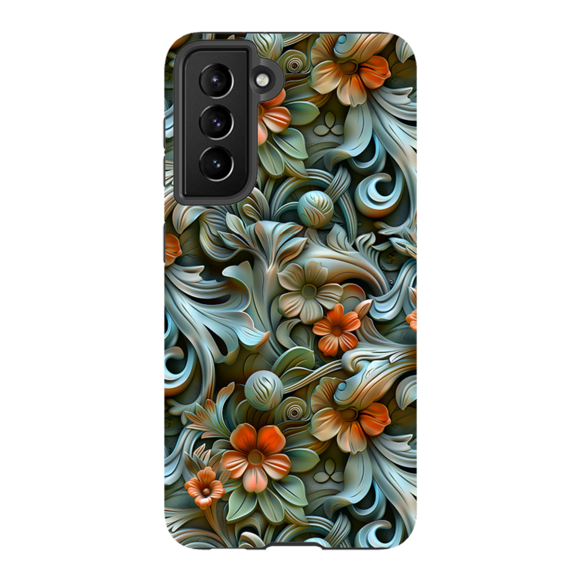 Samsung Tough Case - Clover Floral