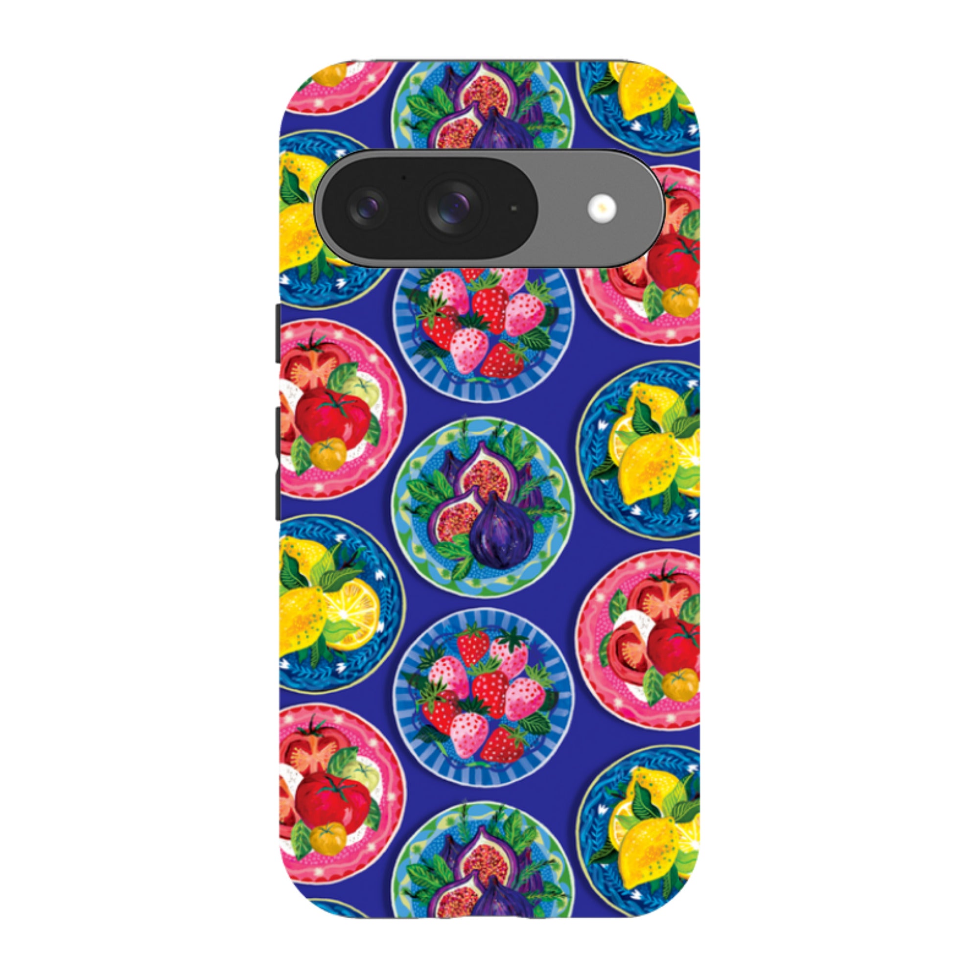 Google Tough Case - Summer Plates Blue By Emma Frances Grant