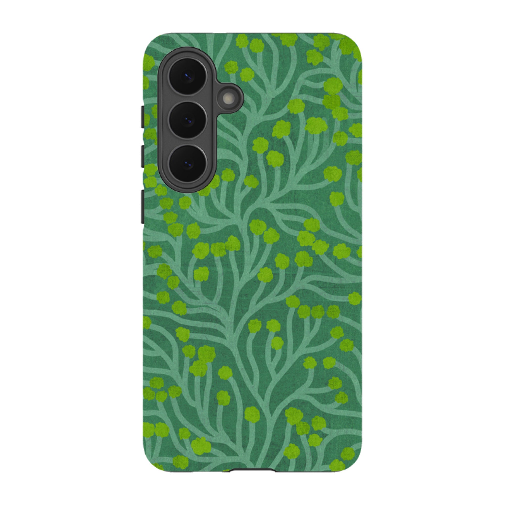 Samsung Tough Case - Vine Green And Teal By Katherine Quinn