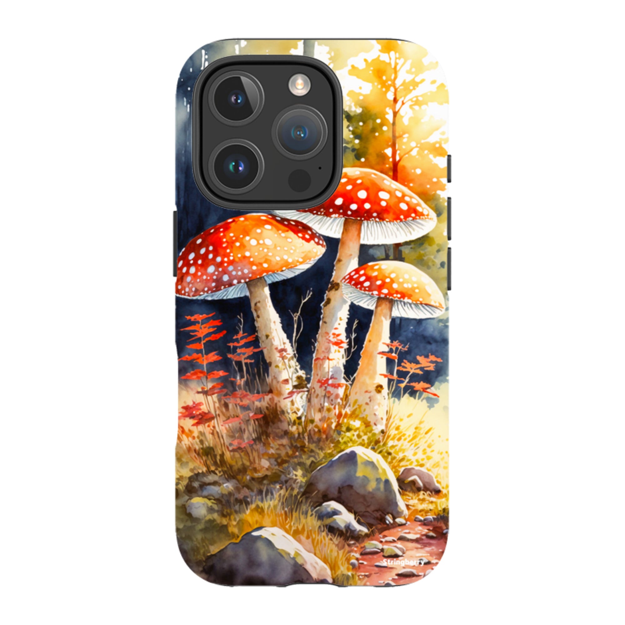 iPhone Tough Case - Mushroom Colour I