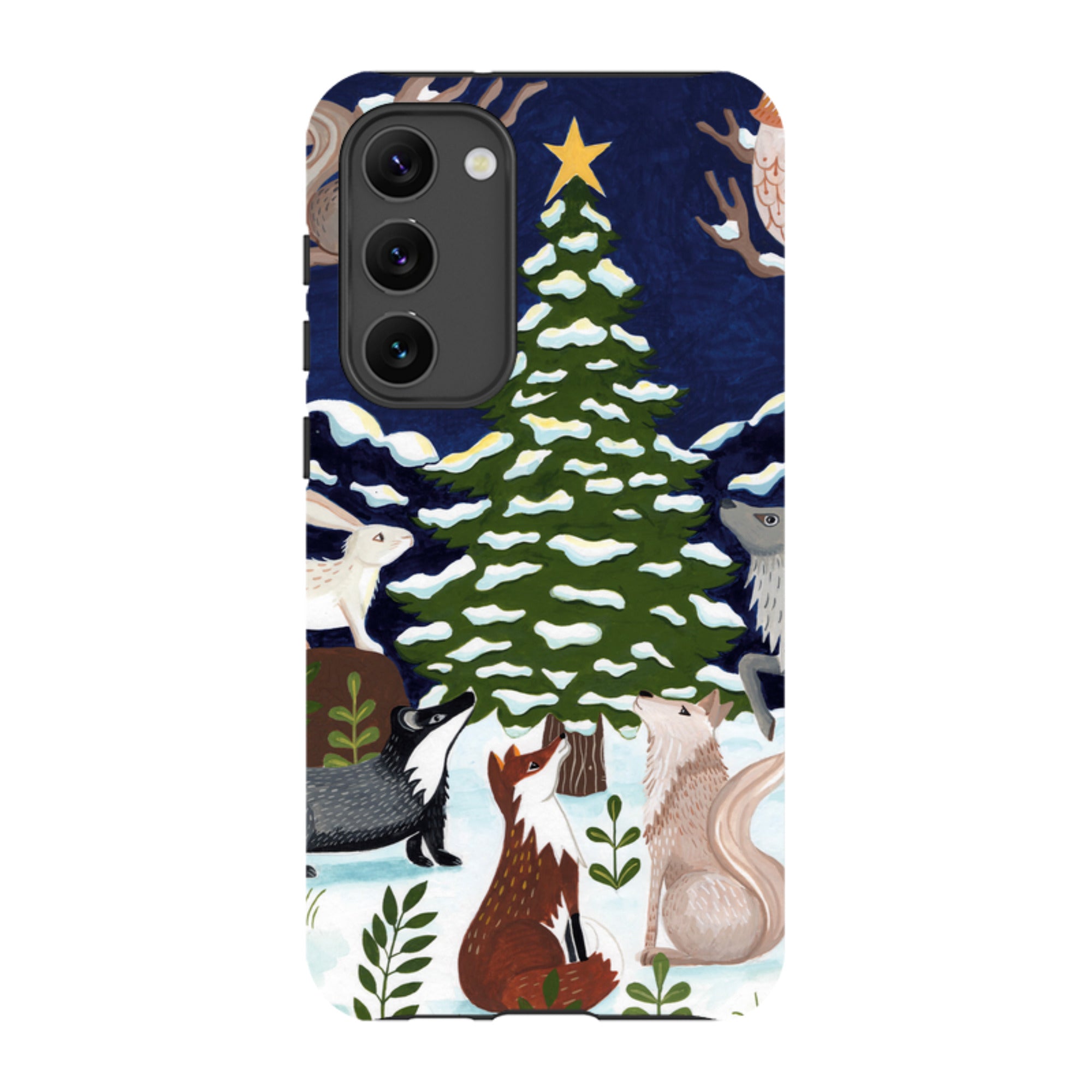 Samsung Tough Case - Christmas Tree By Bex Parkin