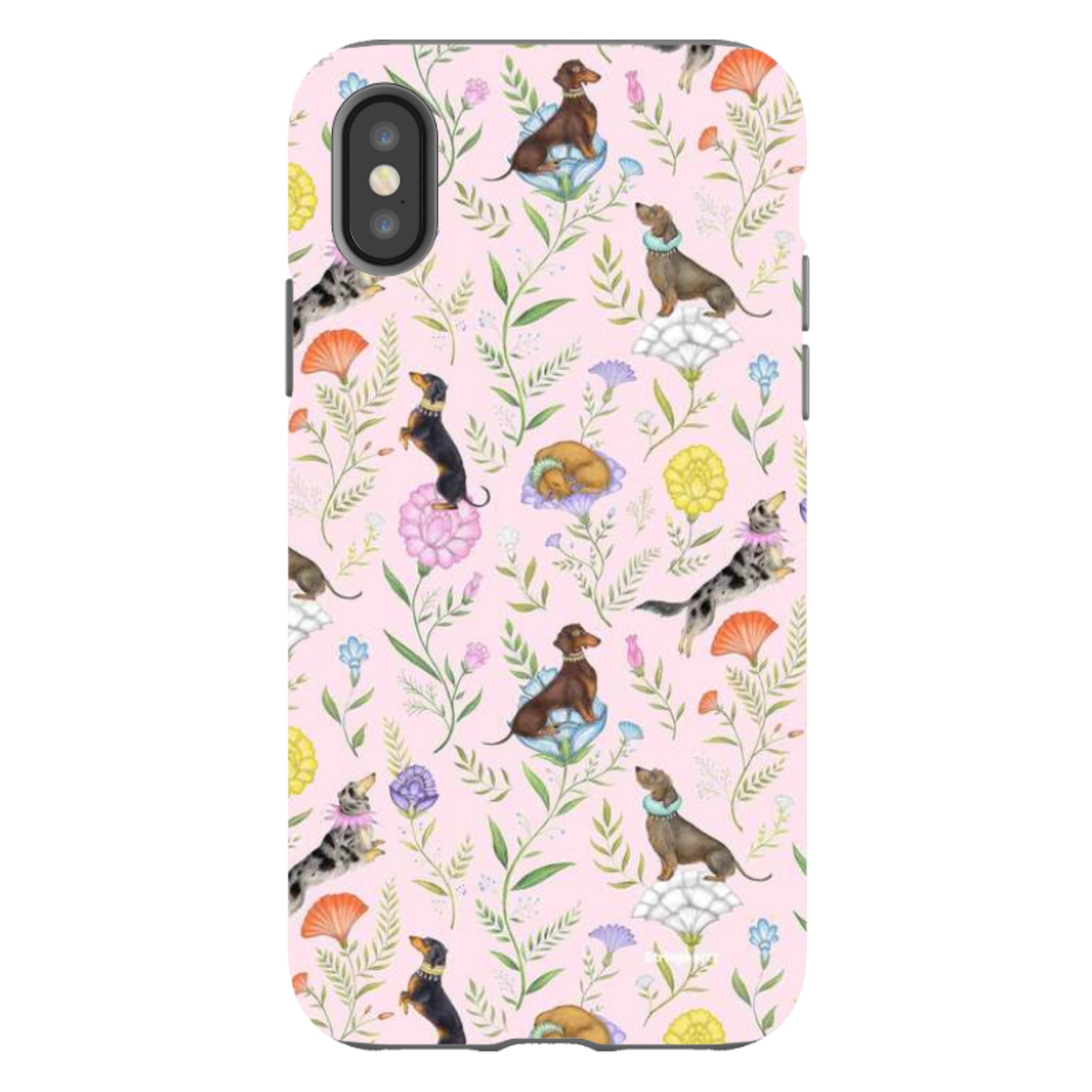 iPhone Tough Case - Doxy Day Afternoon Petal By Catherine Rowe