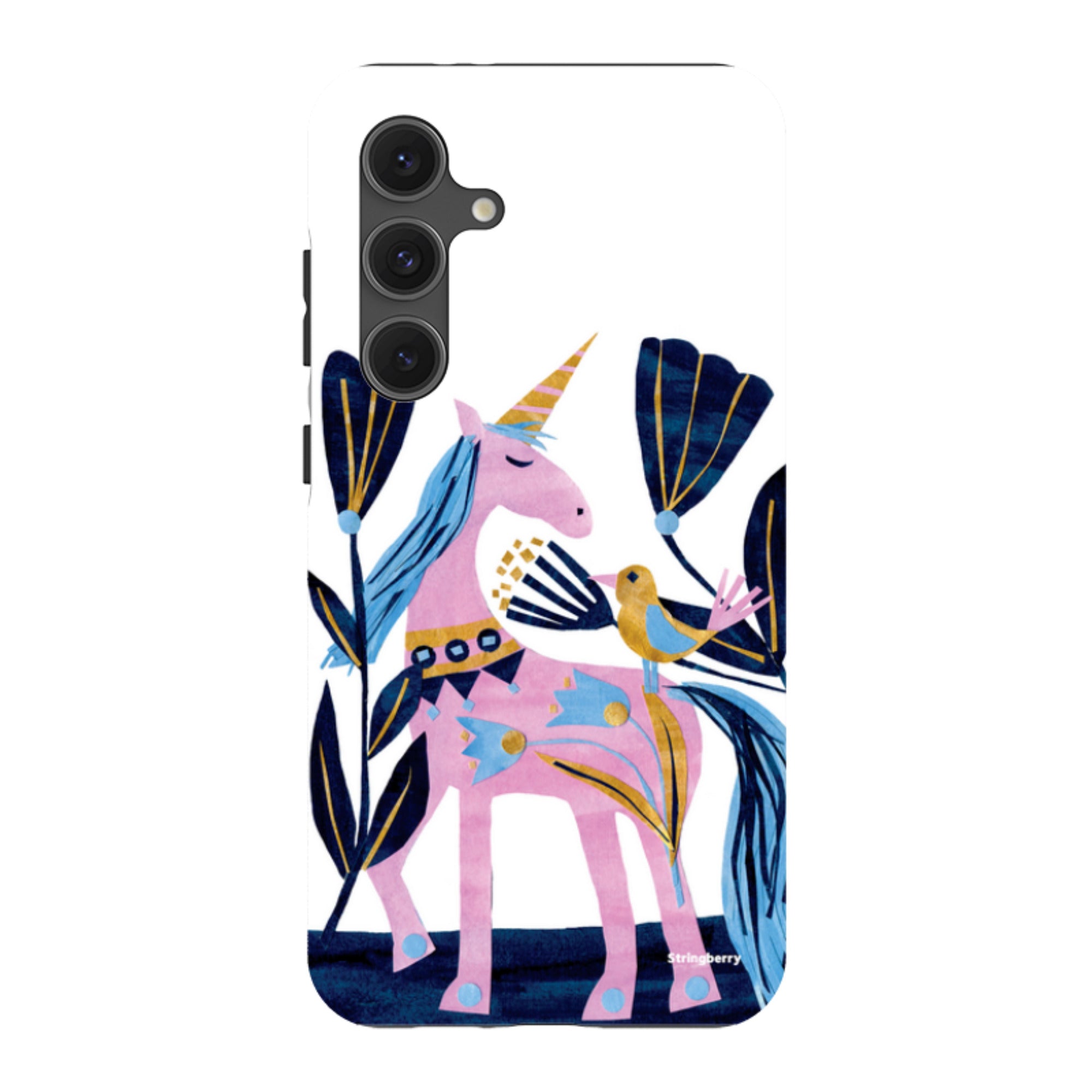 Samsung Tough Case - Lilac Unicorn By Tracey English