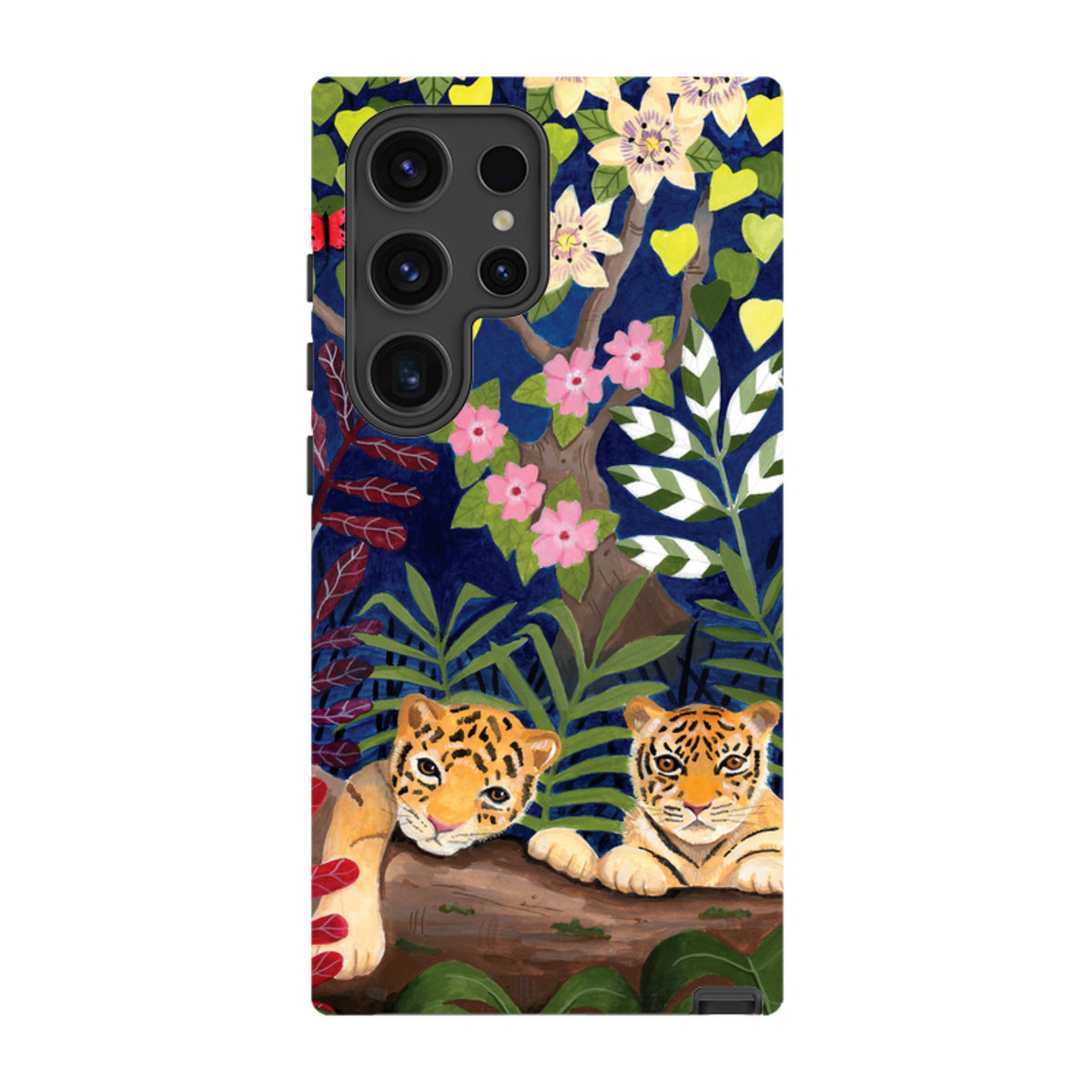 Samsung Tough Case - Tigers By Bex Parkin