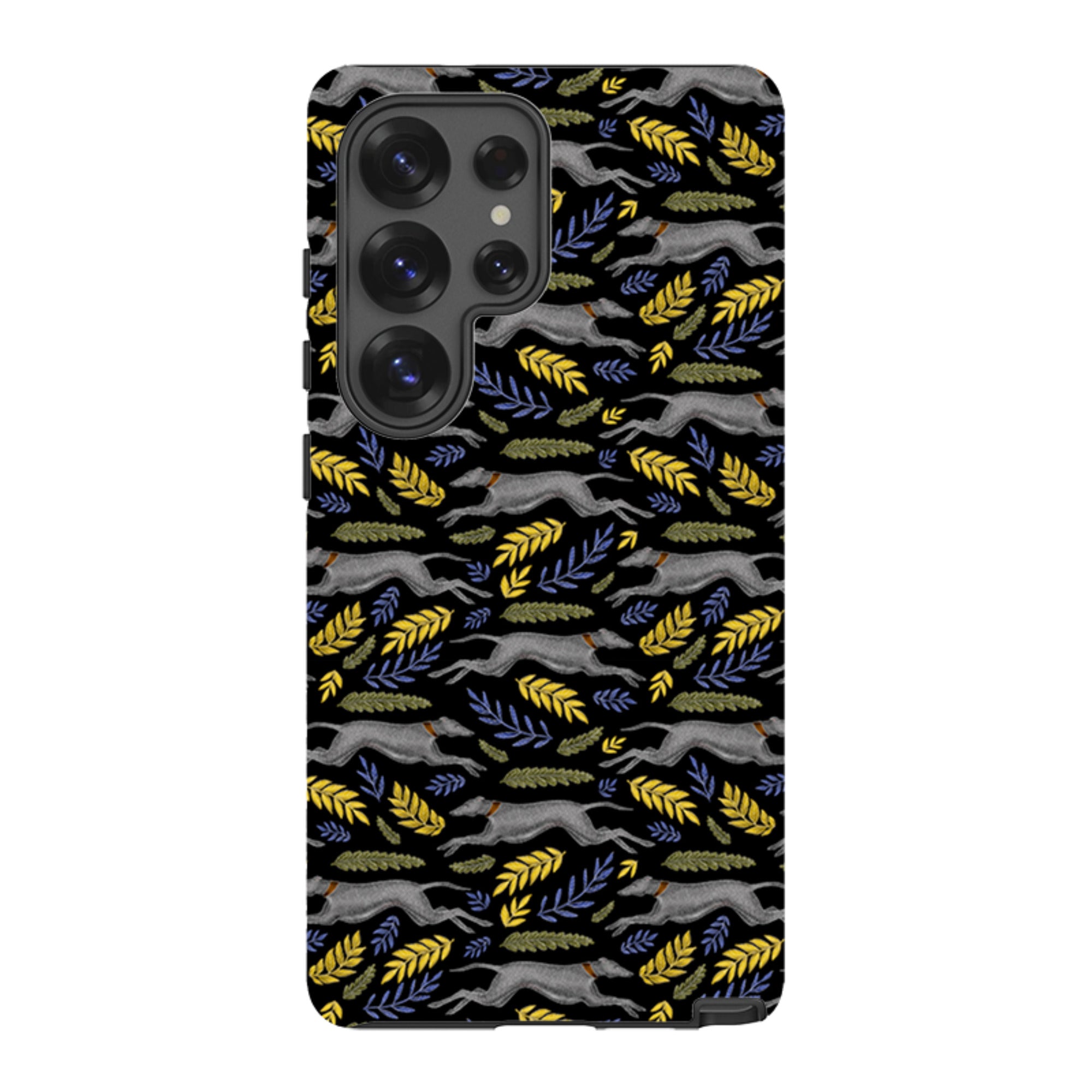 Samsung Tough Case - Greyhound Pattern By Catherine Rowe