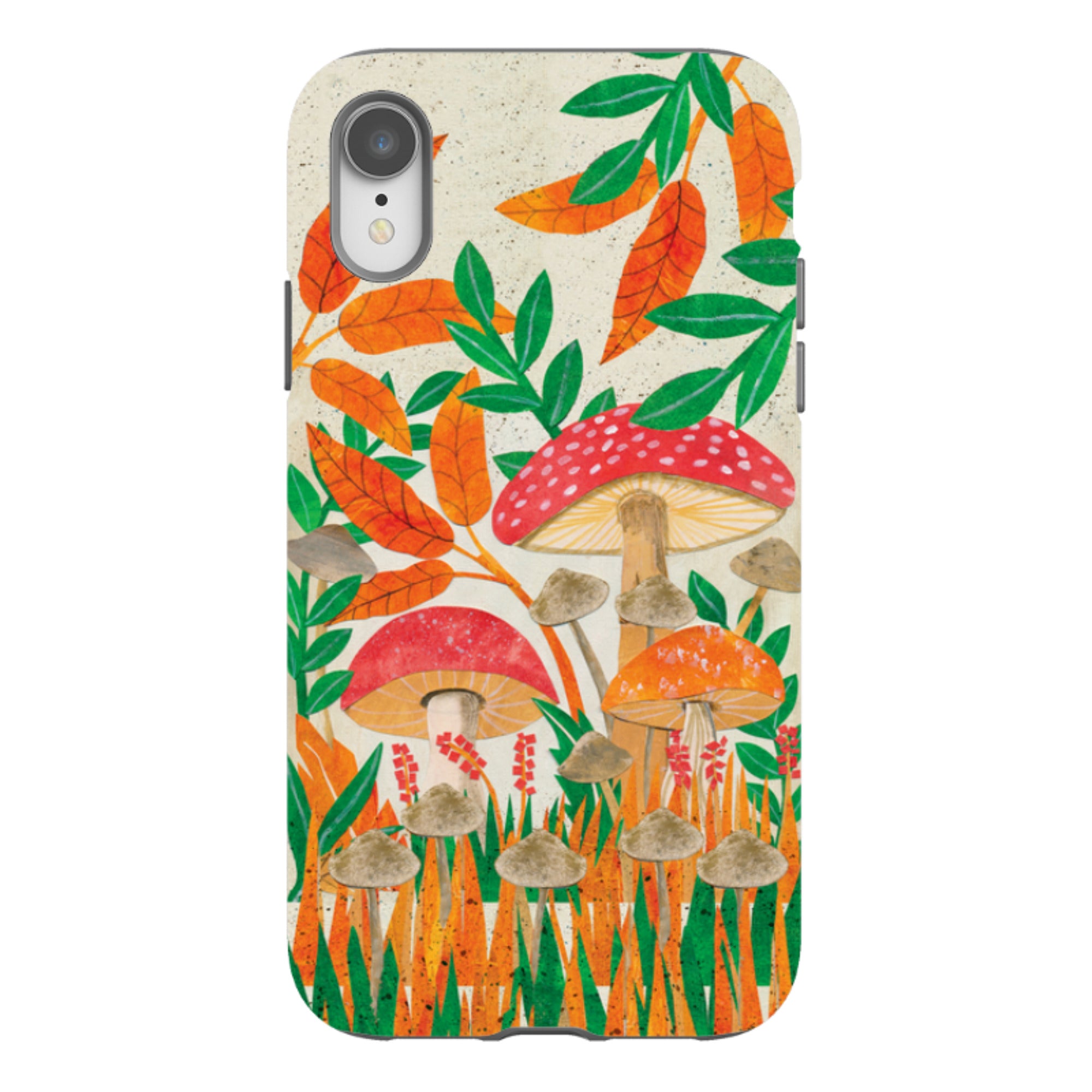 iPhone Tough Case - Mushroom Magic By Tracey English