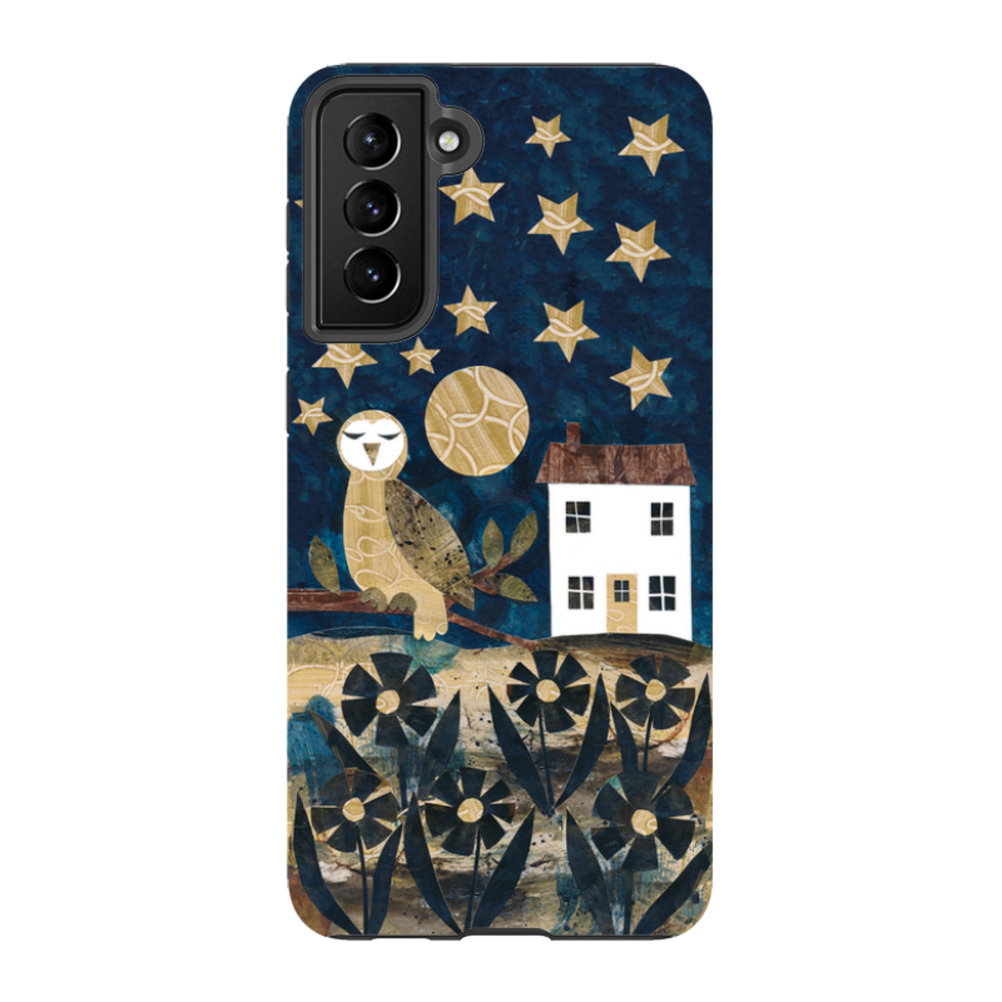Samsung Tough Case - Night Watch Owl By Tracey English