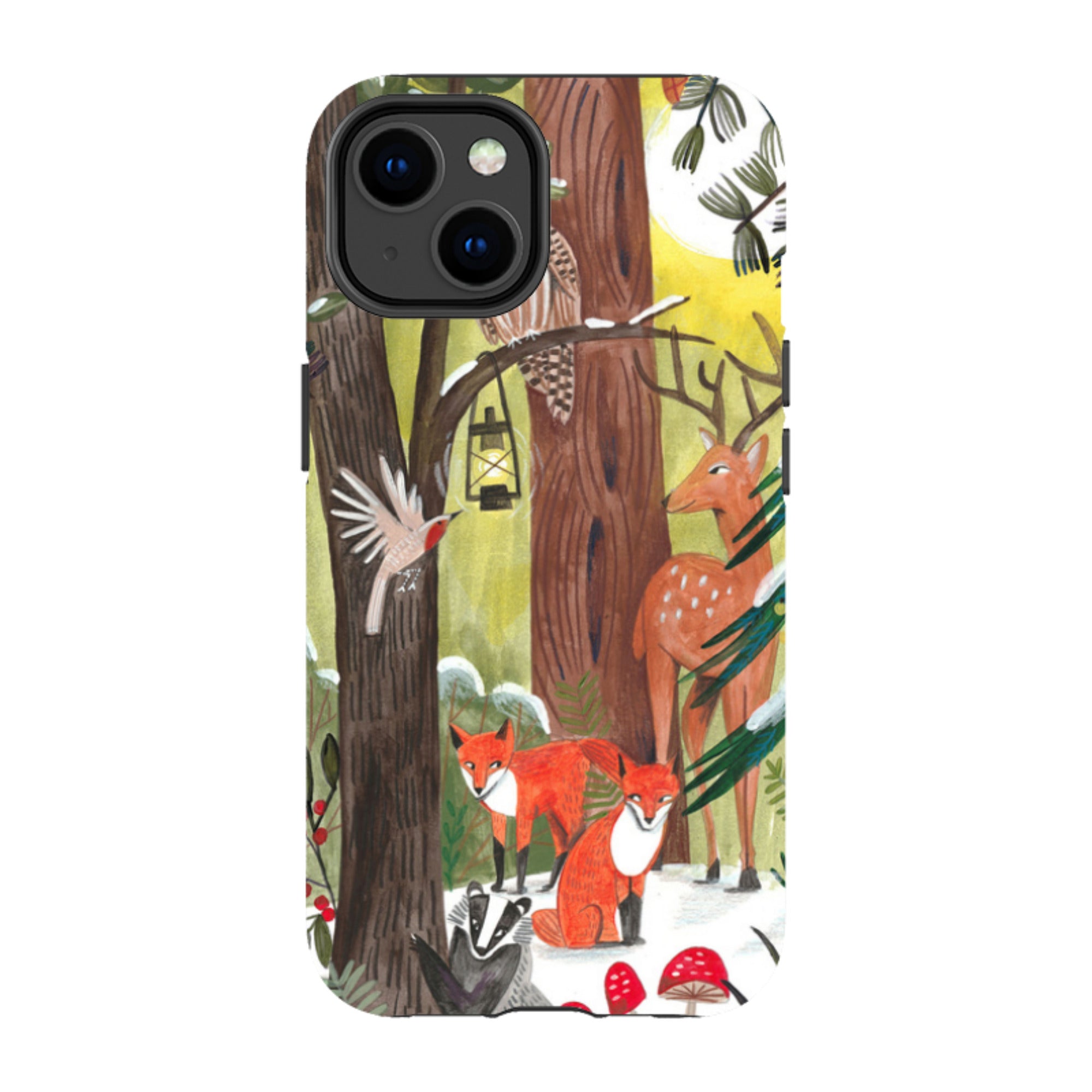 iPhone Tough Case - Winter Wonderland By Caroline Bonne Muller