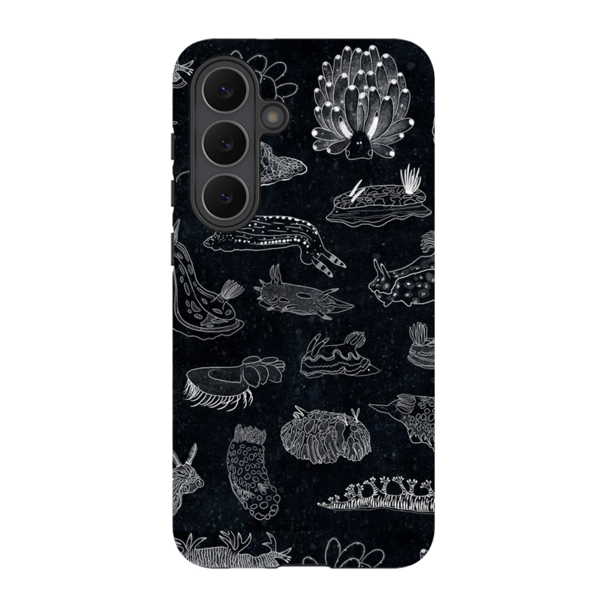 Samsung Tough Case - Nudibranch Line Drawing By Katherine Quinn