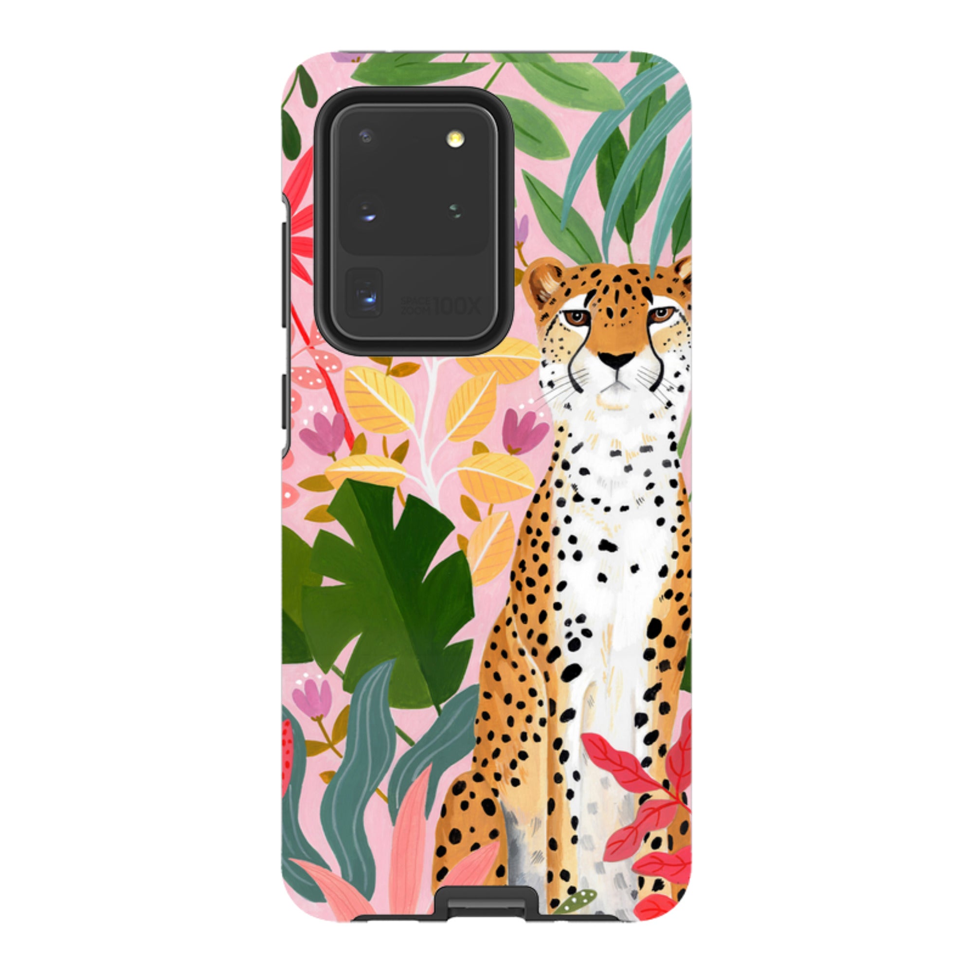 Samsung Tough Case - Cheetah Jungle By Bex Parkin