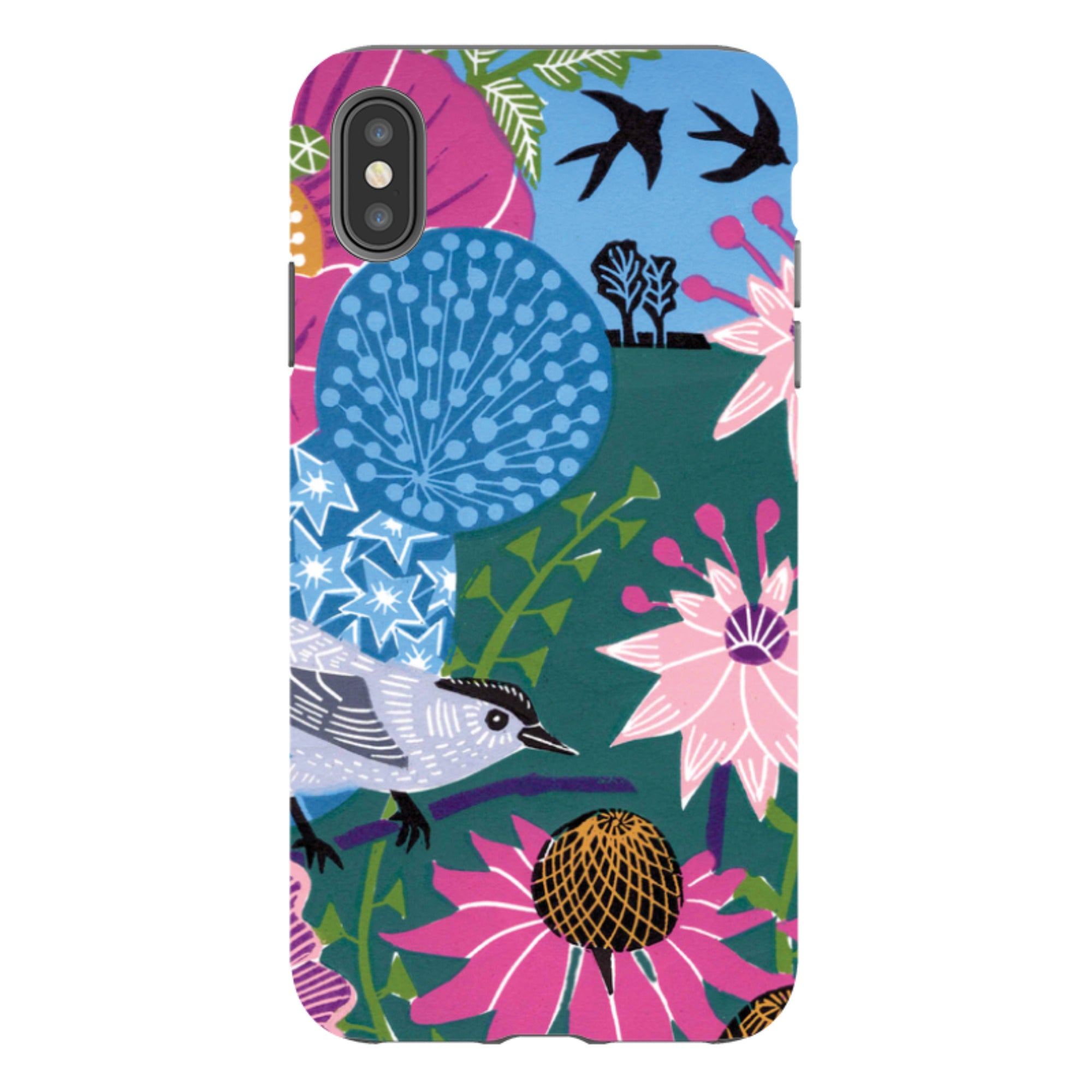 iPhone Tough Case - Garden By Kate Heiss