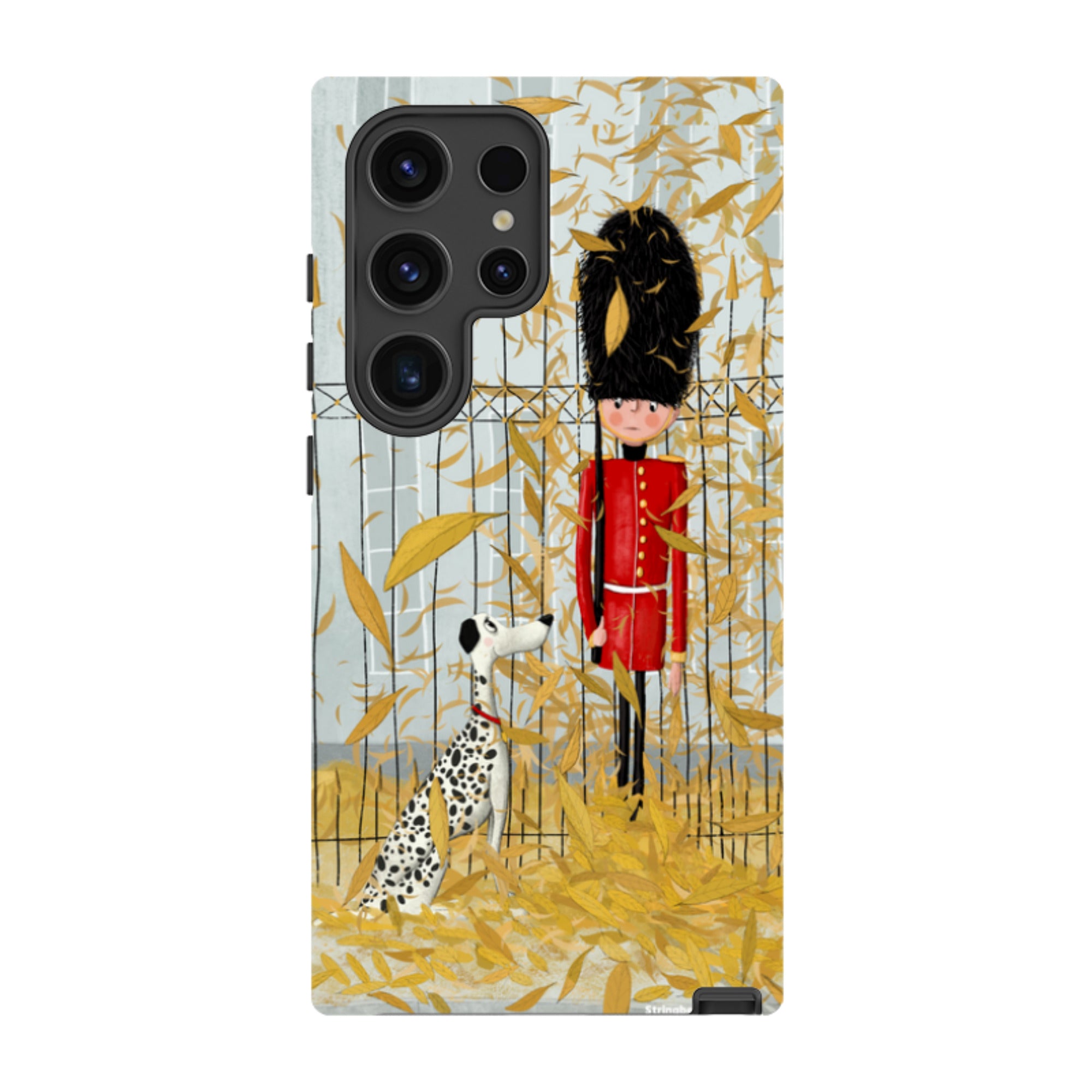 Samsung Tough Case - London In Leaves By Maja Lindberg