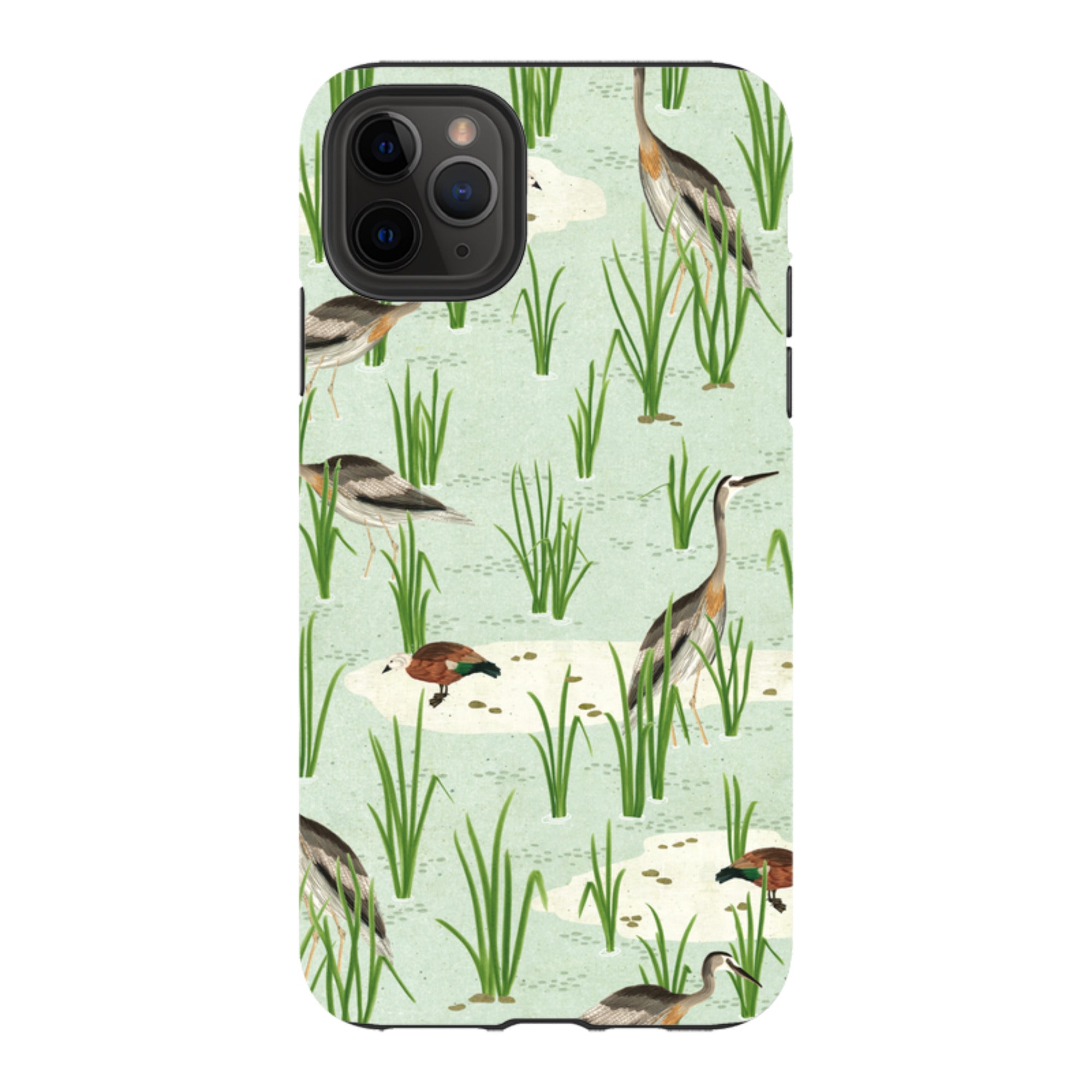 iPhone Tough Case - Wet Lands By Katherine Quinn