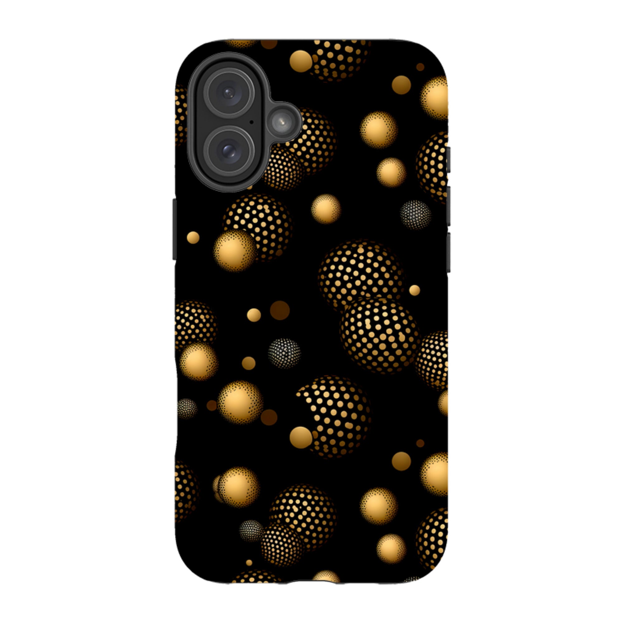 iPhone MagSafe Tough Case - Dark Polka II