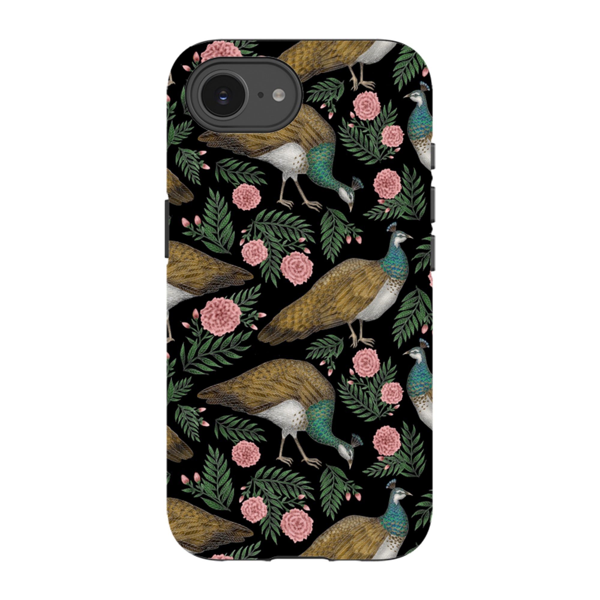 iPhone Tough Case - Peahen By Catherine Rowe