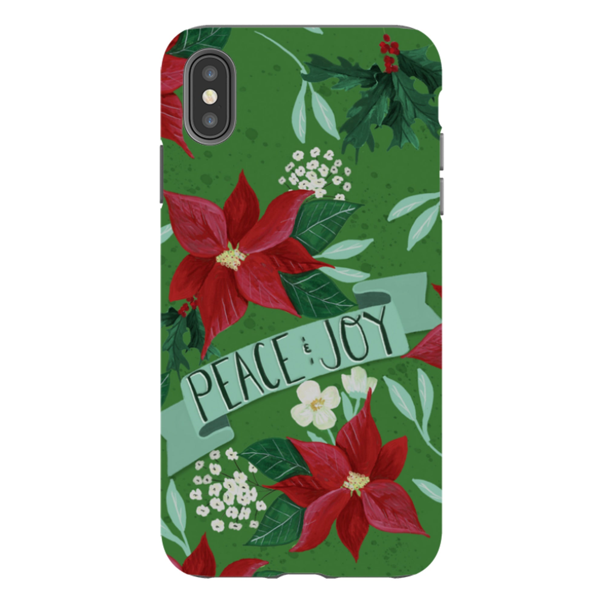 iPhone Tough Case - Peace and Joy By Abby Jacobs