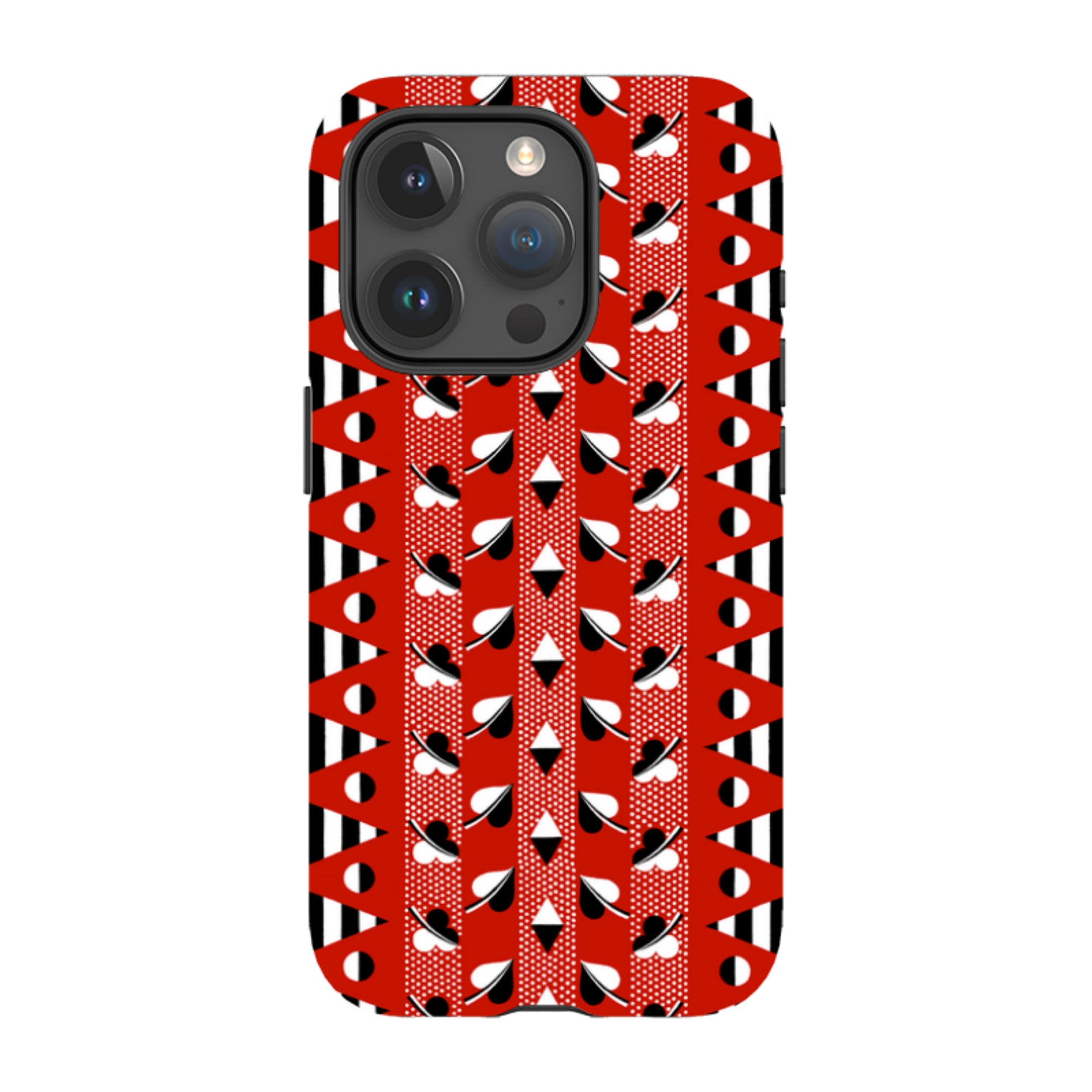 iPhone Case - Clubs & Hearts By Cressida Bell
