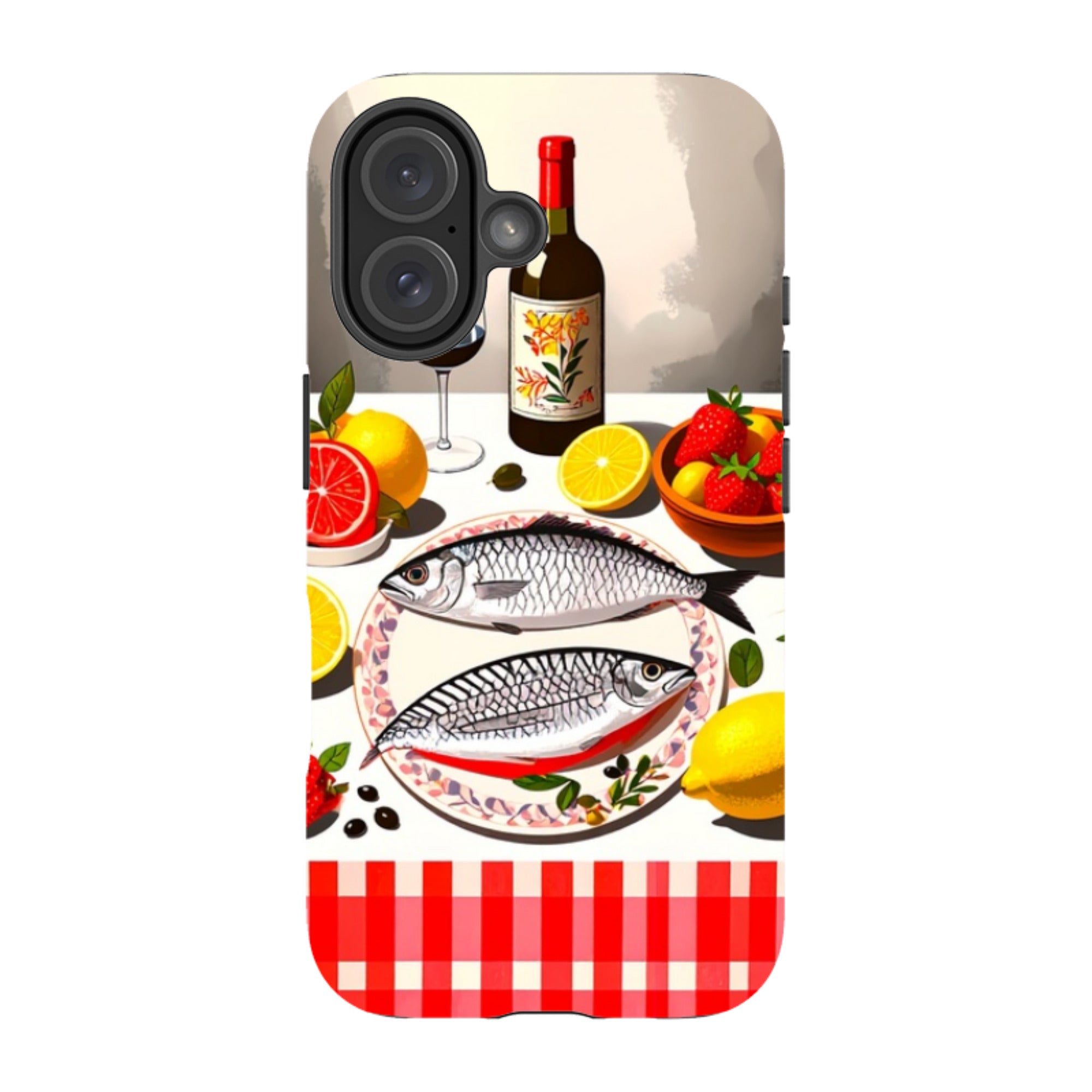 iPhone Tough Case - Plate Of Sardines