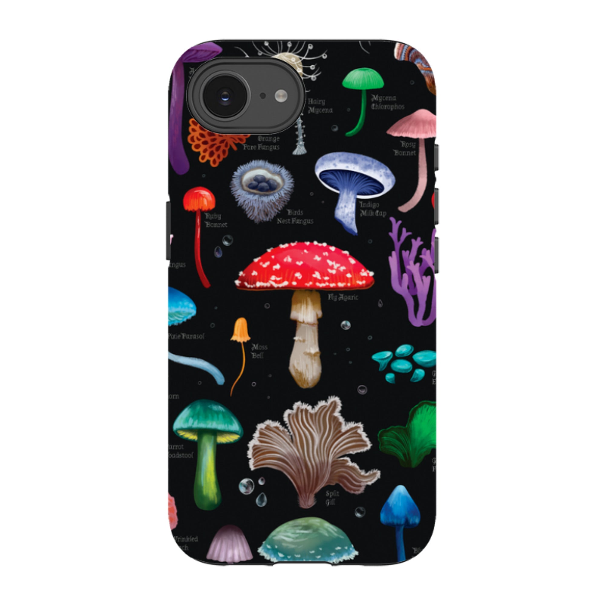 iPhone Tough Case - Mushrooms By Anna Stead