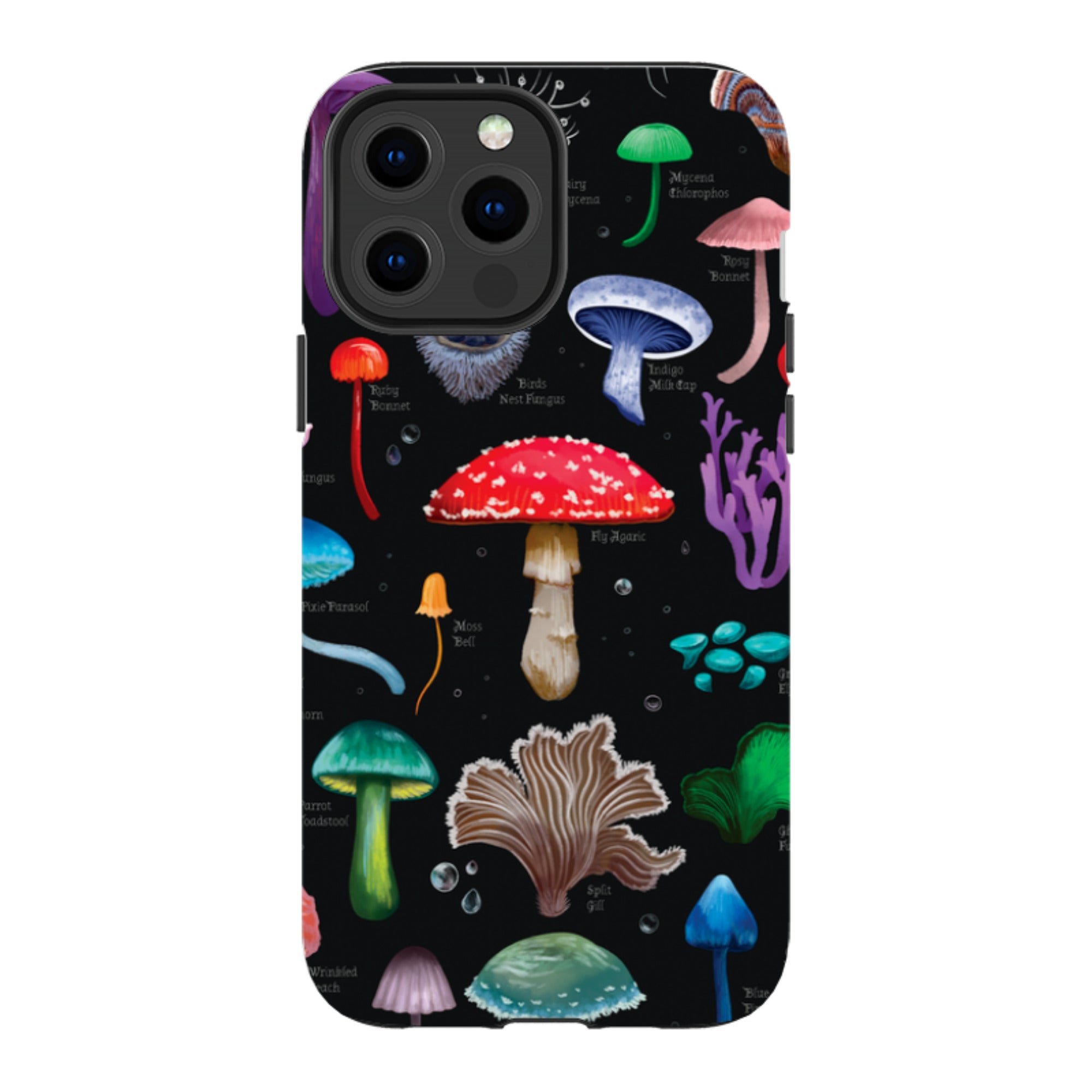 iPhone Tough Case - Mushrooms By Anna Stead