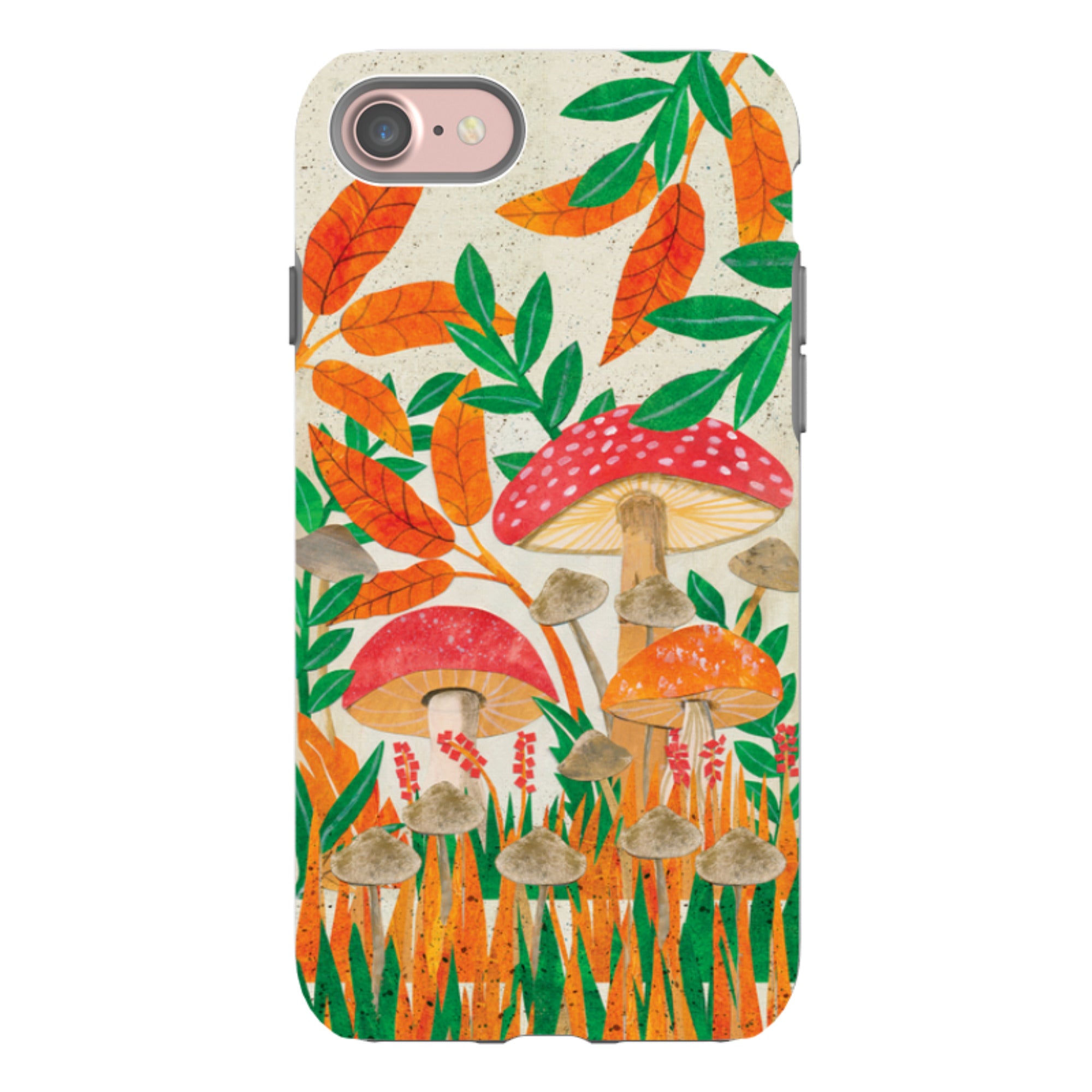 iPhone Tough Case - Mushroom Magic By Tracey English