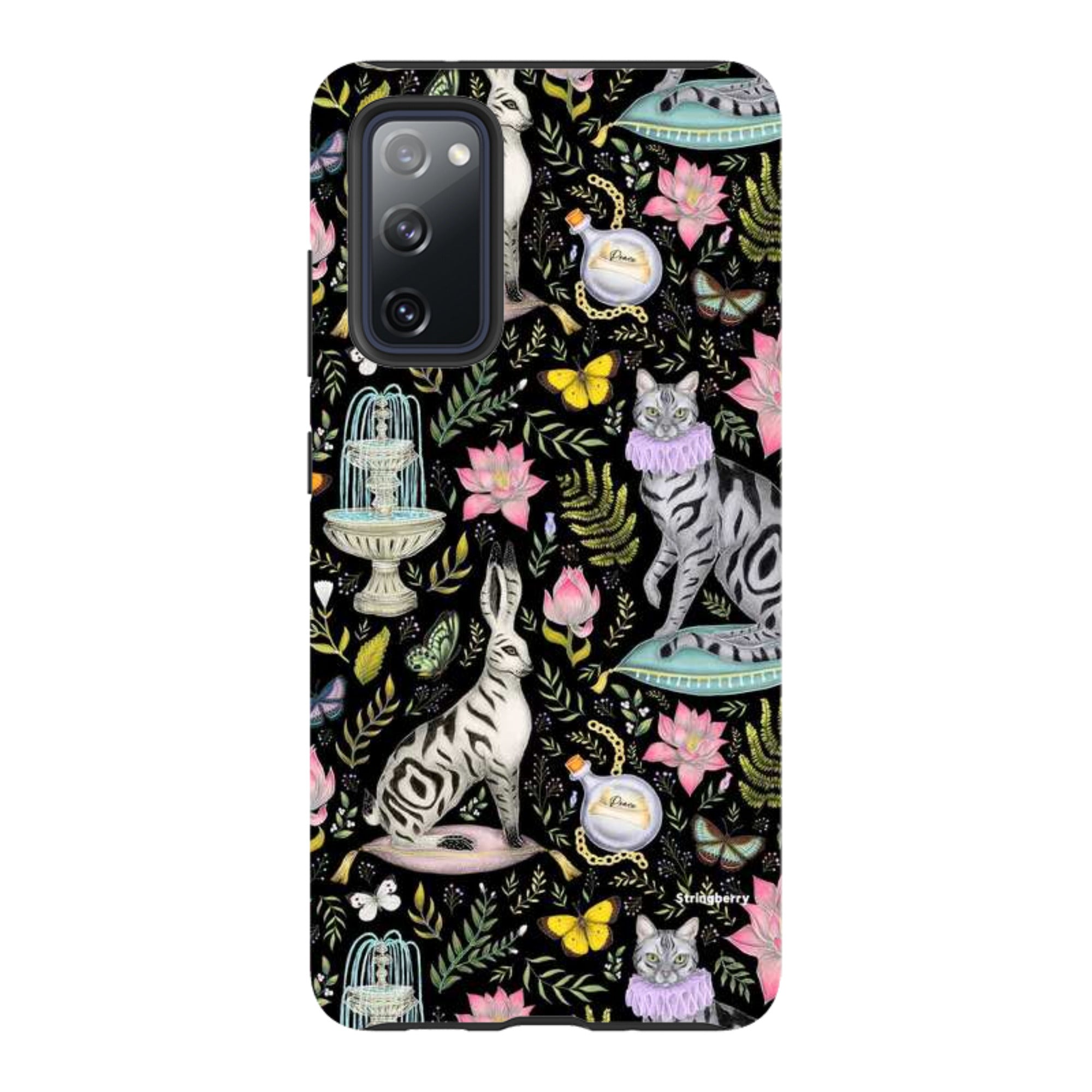 Samsung Tough Case - Lotus Garden By Catherine Rowe