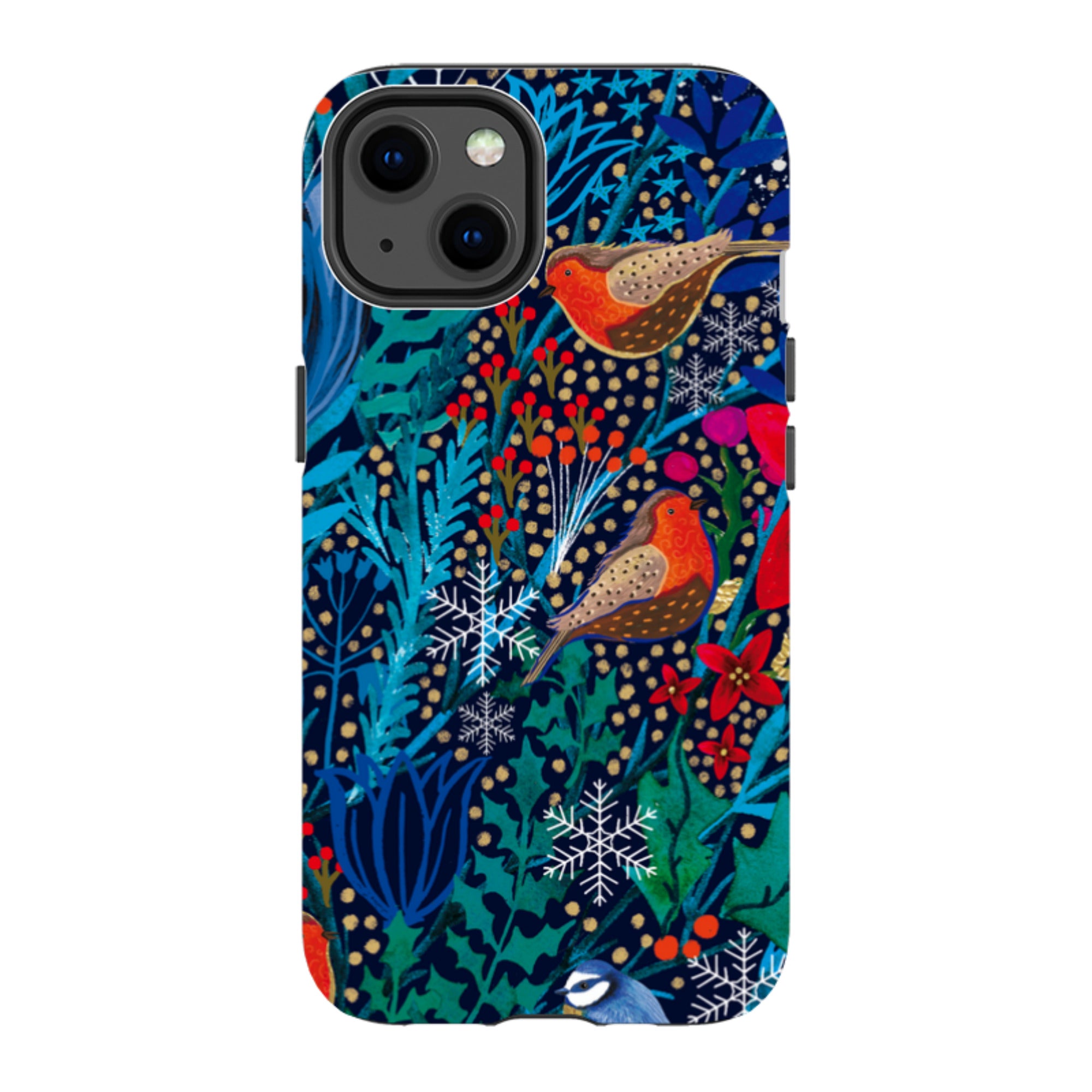 iPhone MagSafe Tough Case - Xmas Robin III By Emma Frances Grant