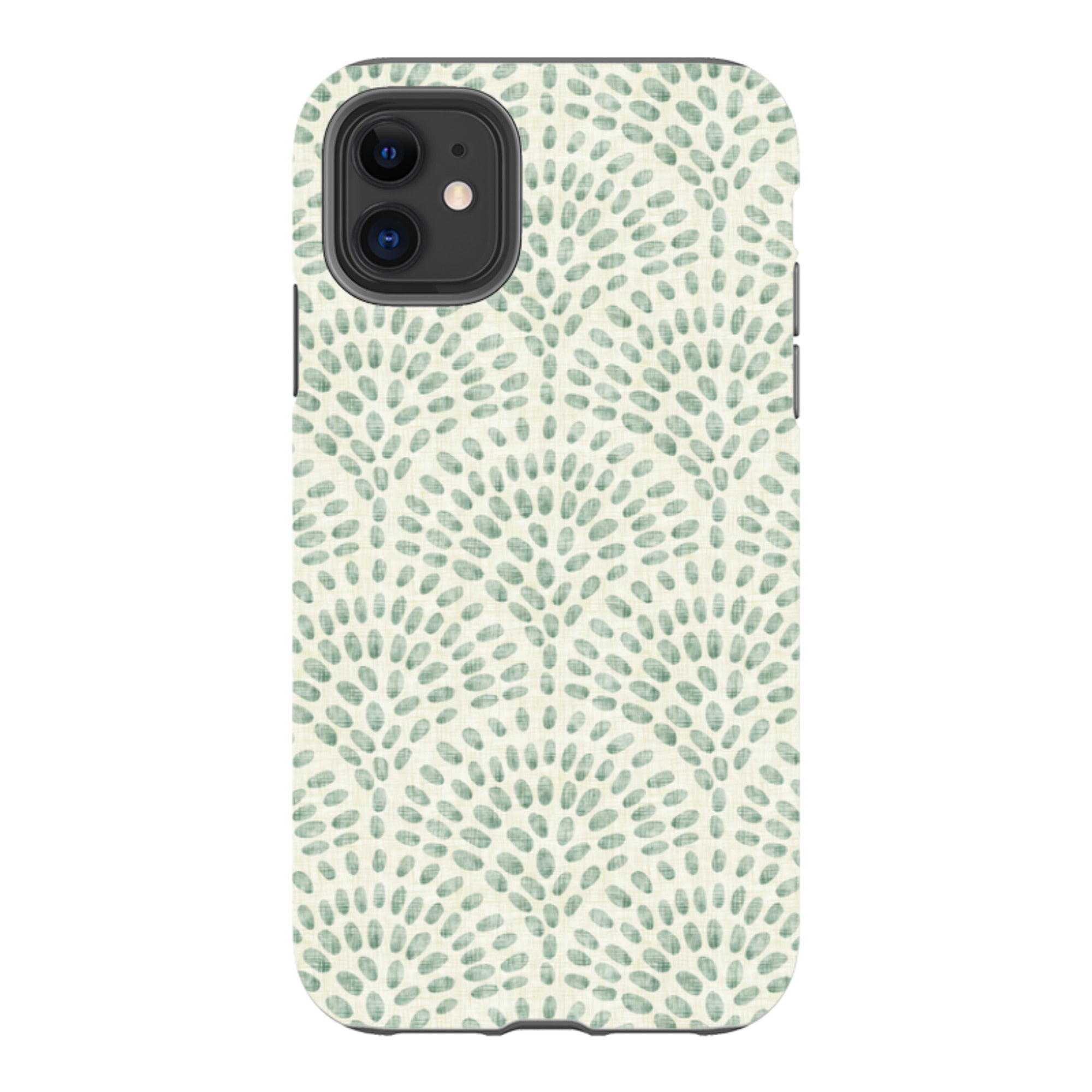 iPhone Tough Case - Scallop - Sage By Katherine Quinn