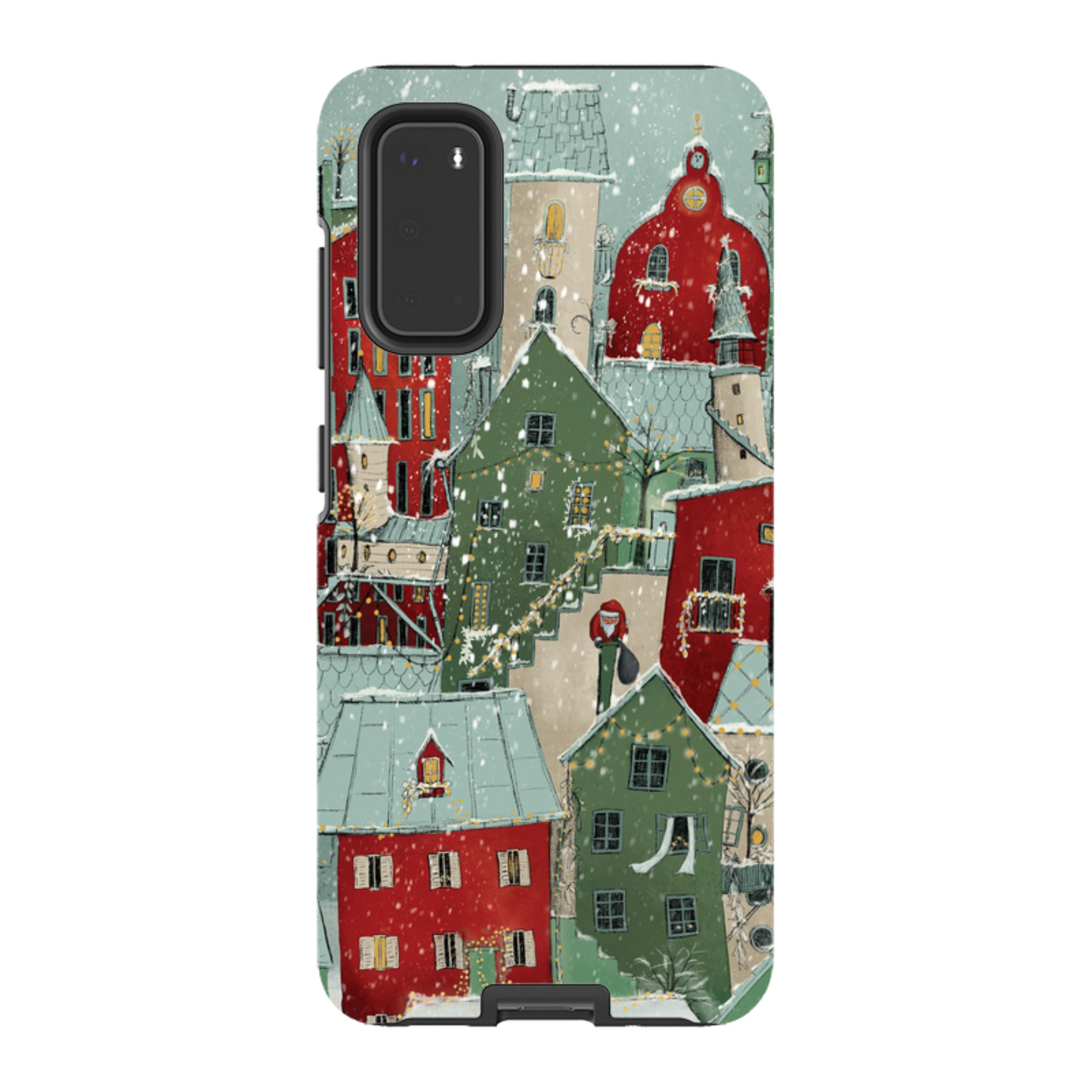 Samsung Tough Case - Citywinkles Red By Maja Lindberg