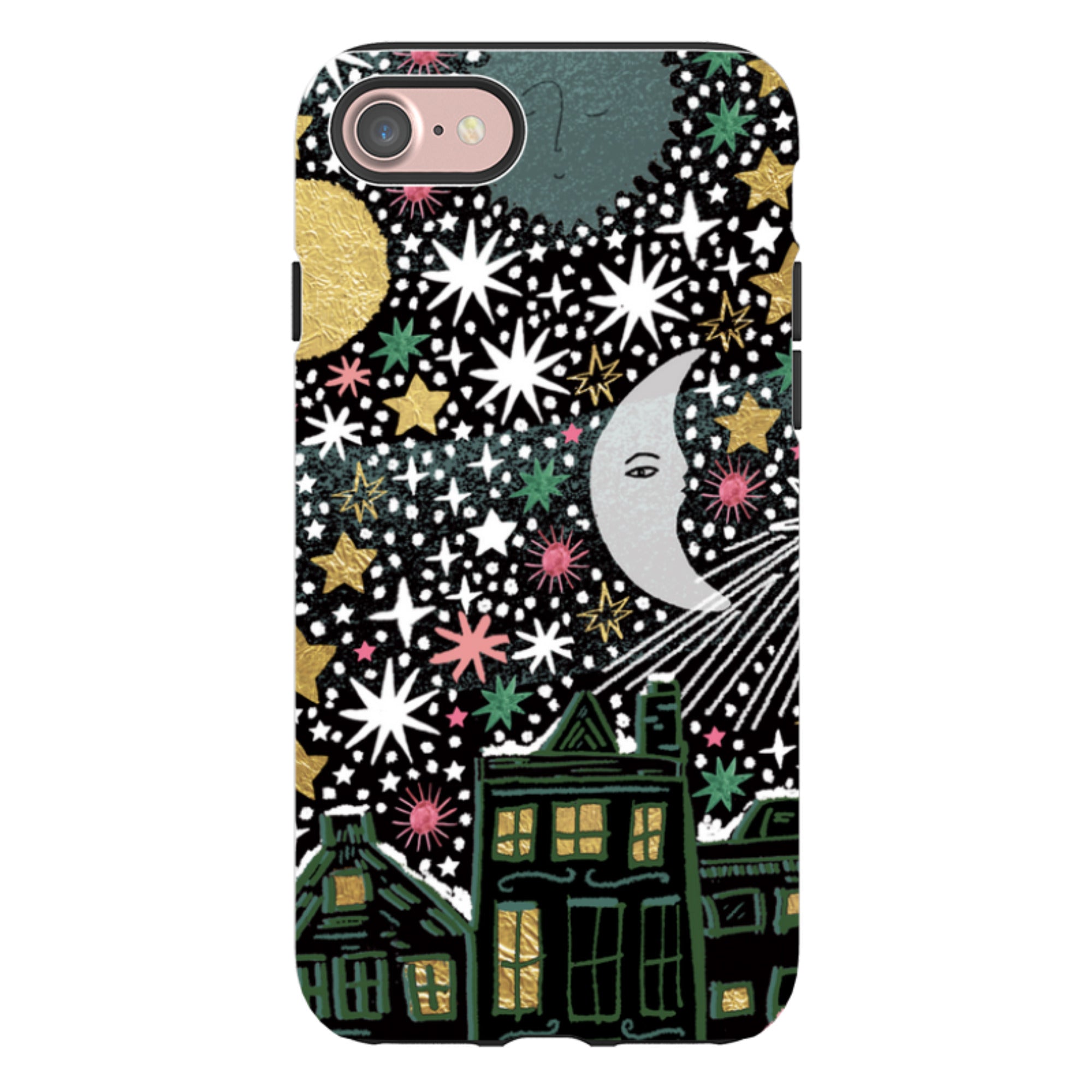 iPhone Tough Case - Night Before Xmas V By Emma Frances Grant