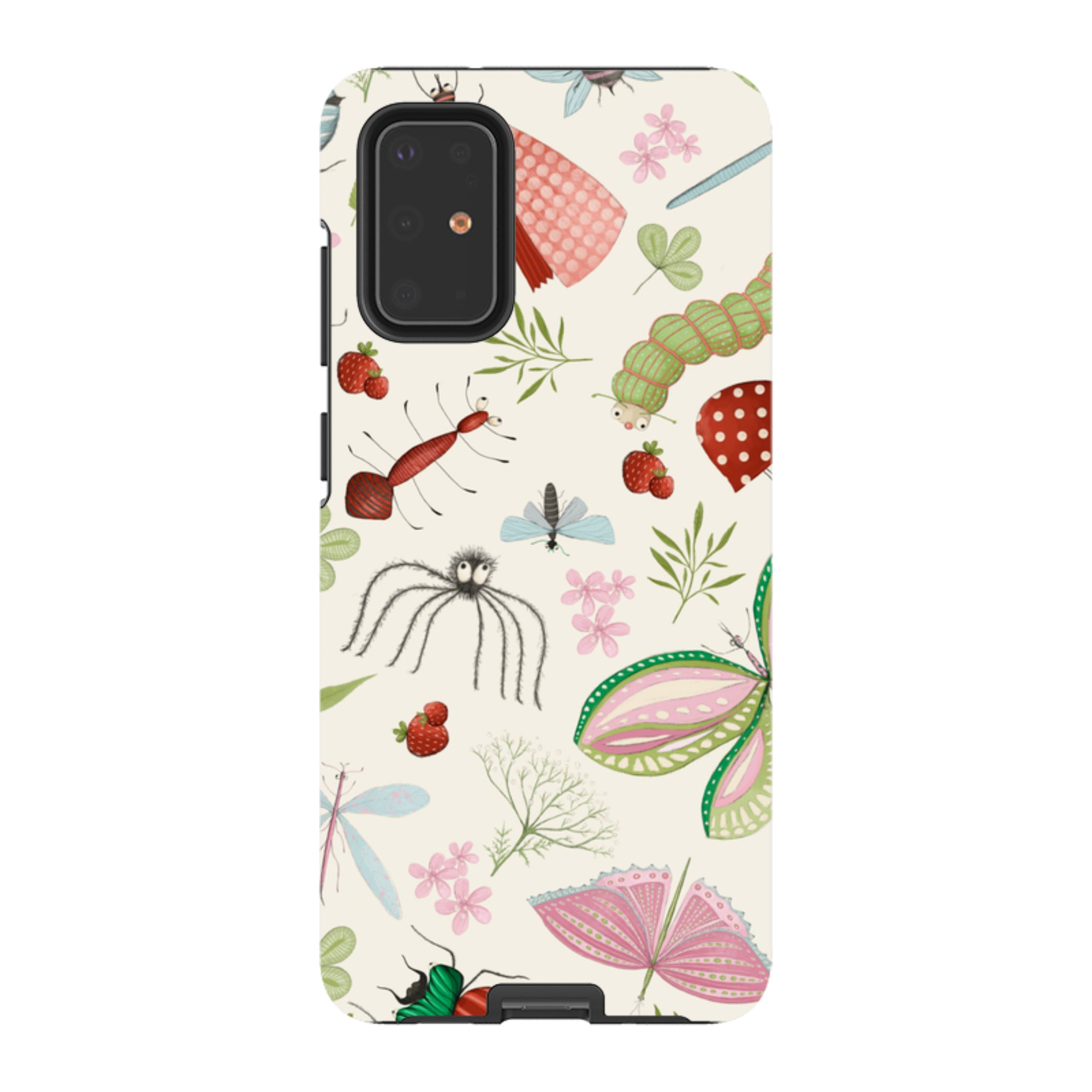Samsung Tough Case - Insects Pattern By Maja Lindberg