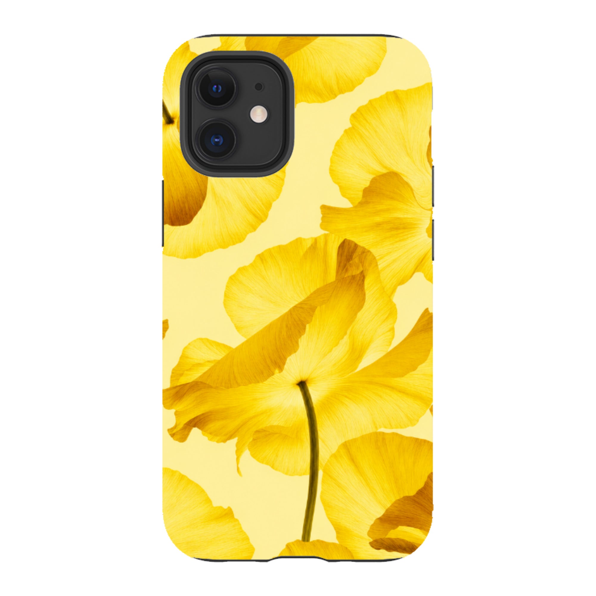 iPhone Tough Case - Yellow Poppy