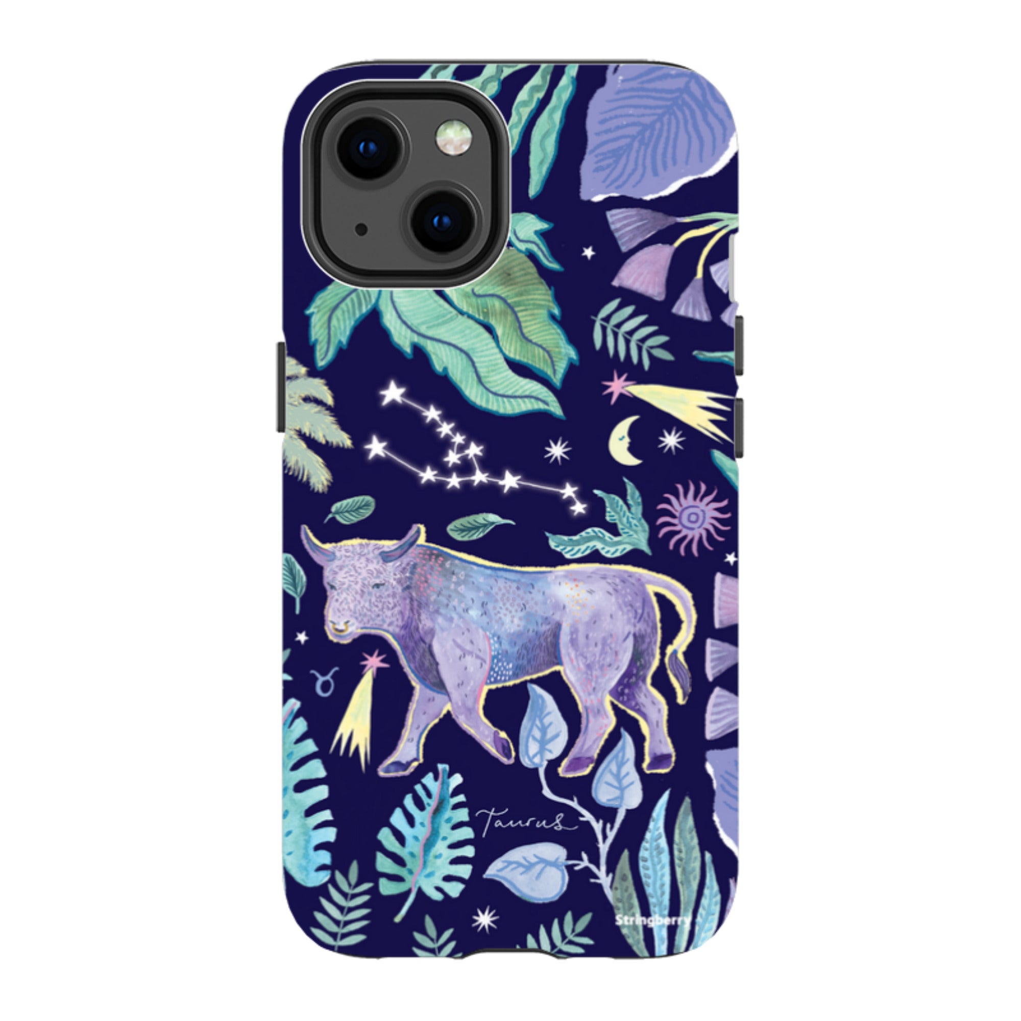 iPhone Tough Case - Taurus By Emma Frances Grant